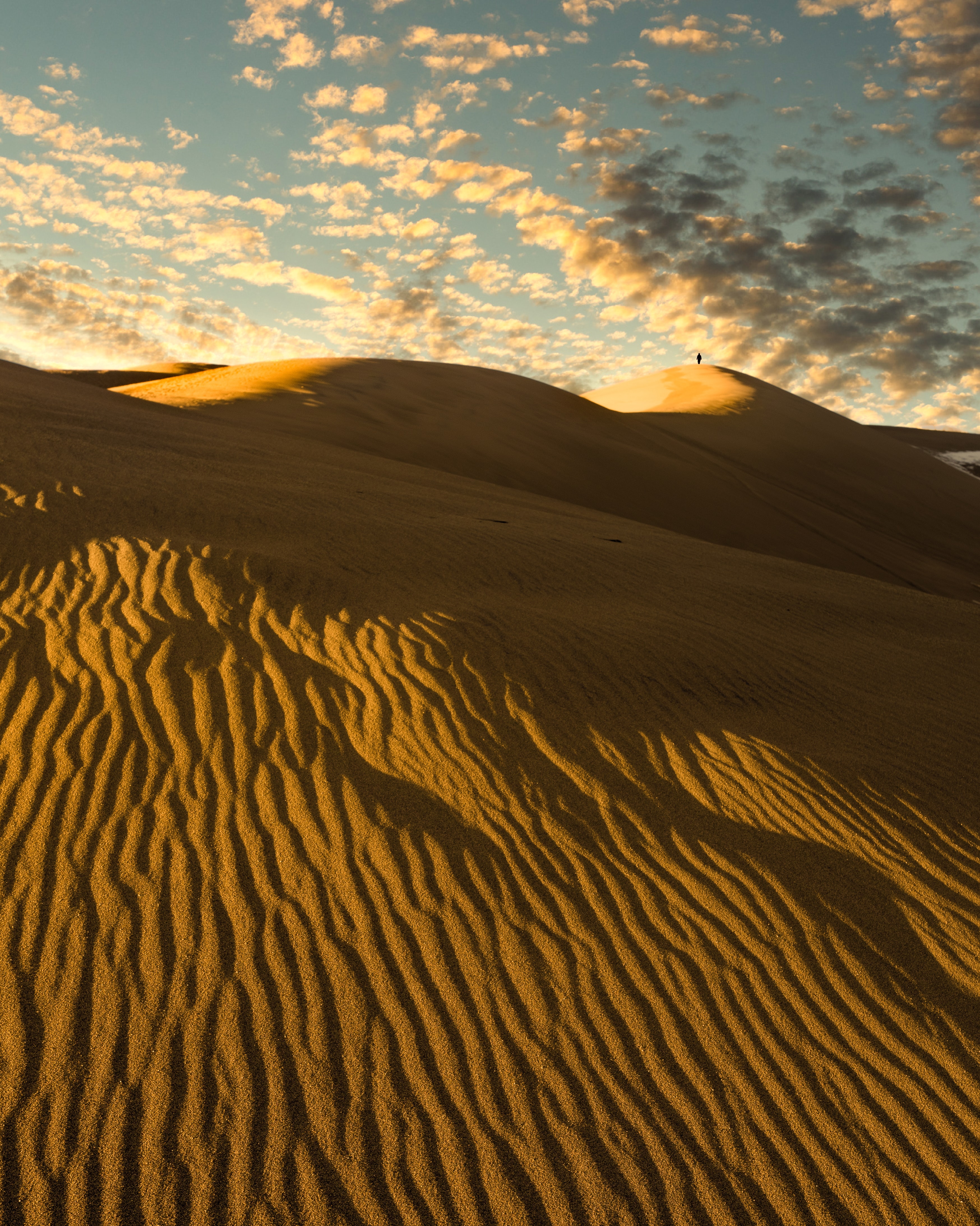 106205 скачать обои дюны, разное, песок, пустыня, силуэт, одиночество - заставки и картинки бесплатно