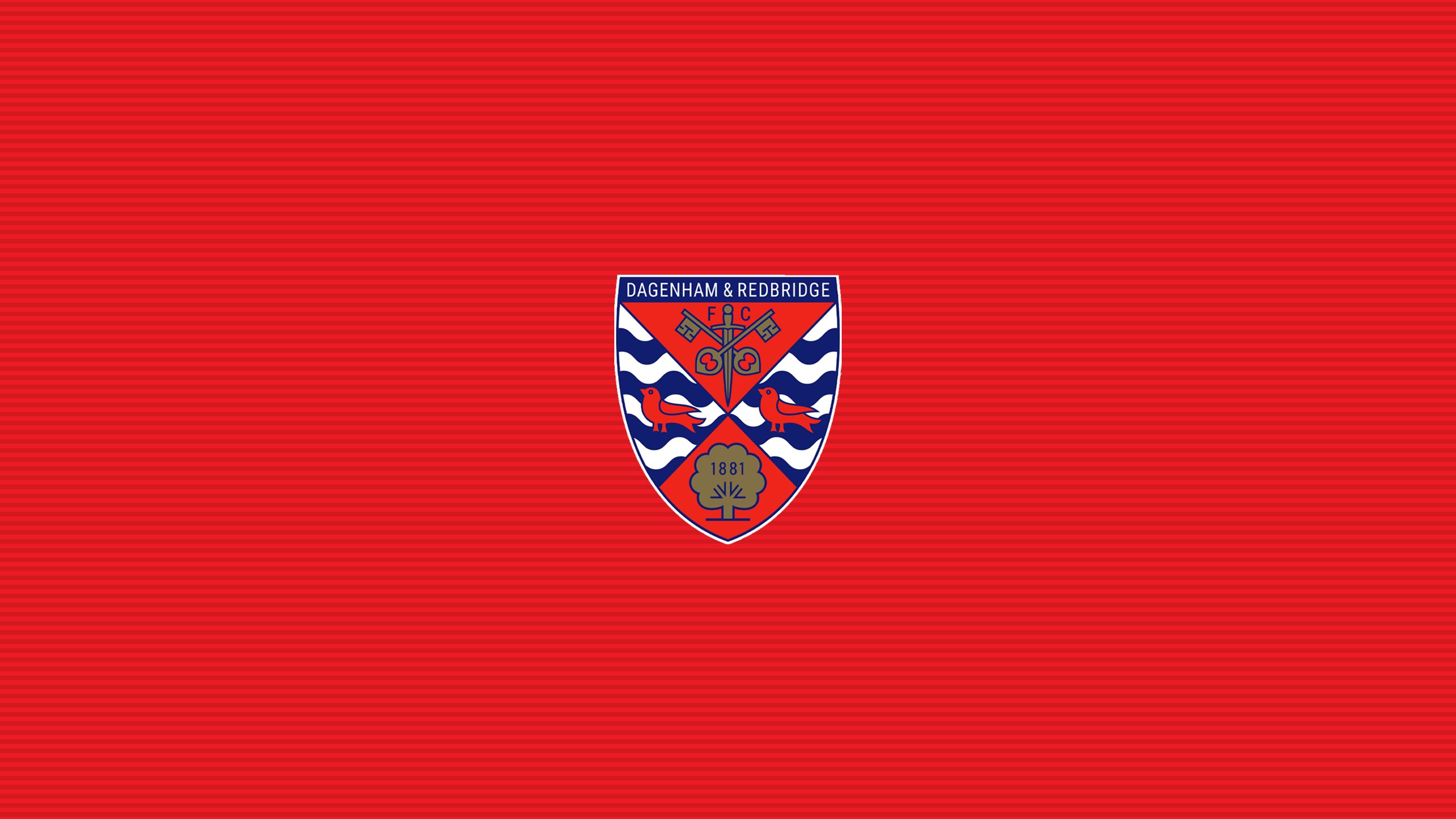 Download mobile wallpaper Sports, Logo, Emblem, Soccer, Dagenham & Redbridge F C for free.
