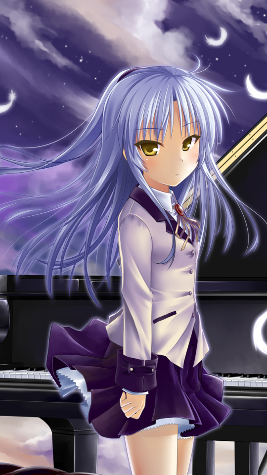 Handy-Wallpaper Animes, Angel Beats!, Kanade Tachibana kostenlos herunterladen.