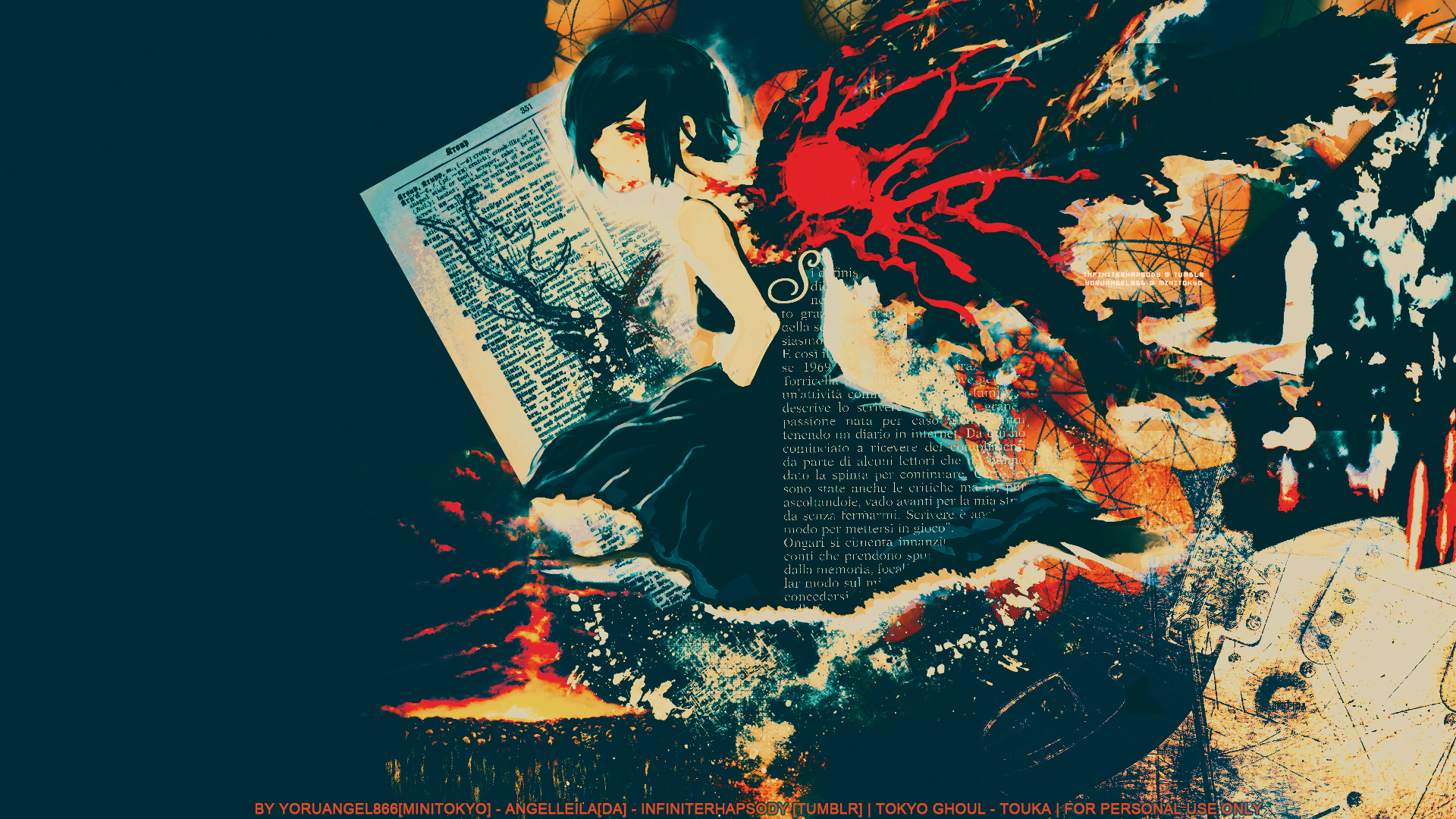 Free download wallpaper Anime, Tokyo Ghoul, Touka Kirishima on your PC desktop