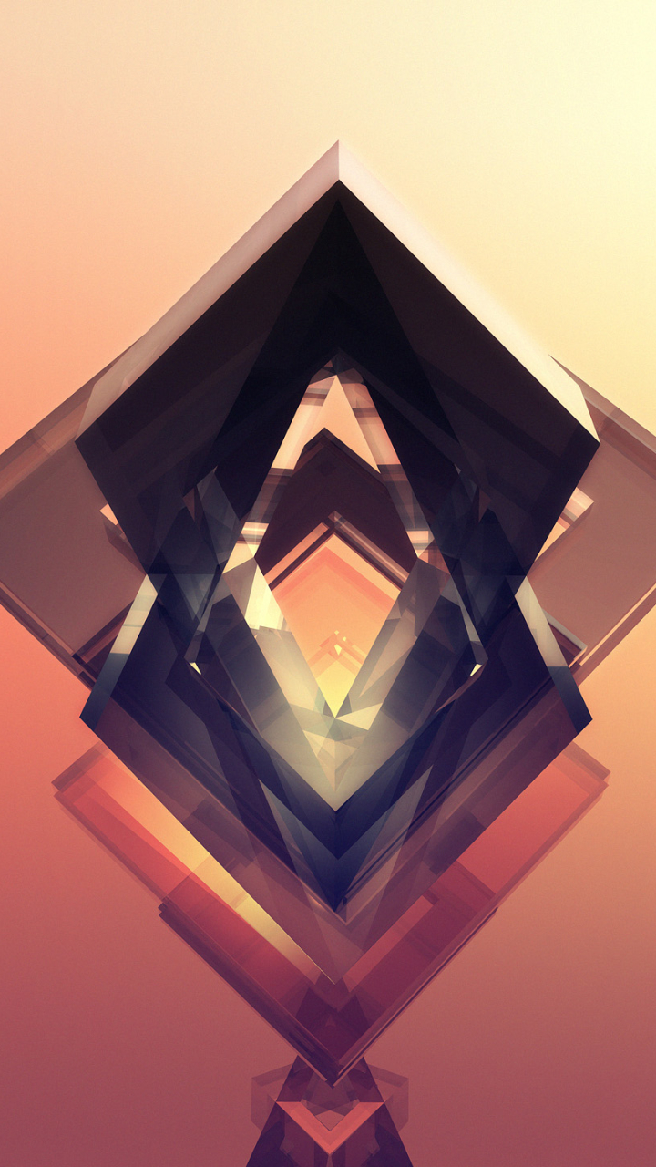 Download mobile wallpaper Abstract, Facets for free.