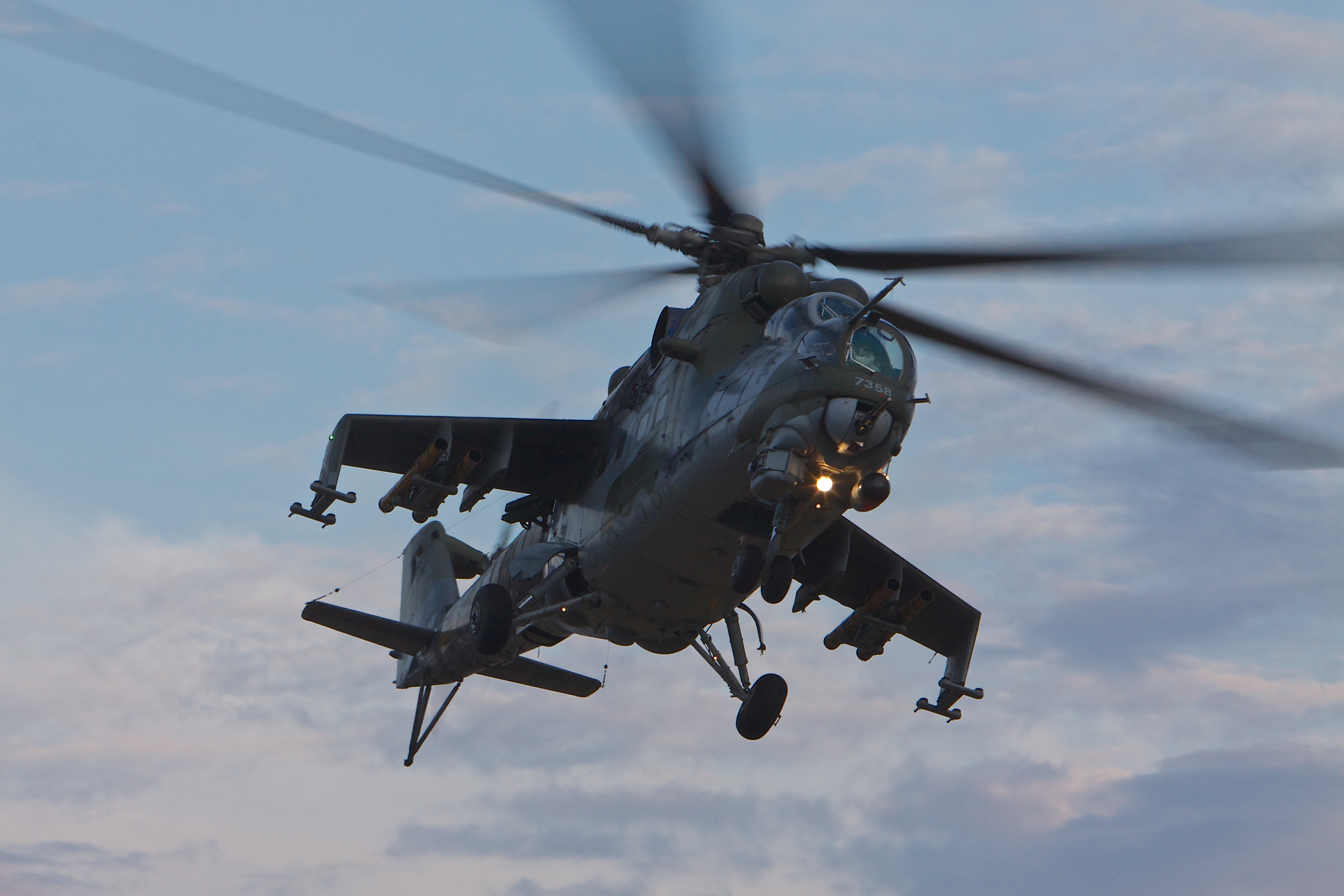 Free download wallpaper Helicopter, Military, Mil Mi 24, Attack Helicopter, Military Helicopters on your PC desktop