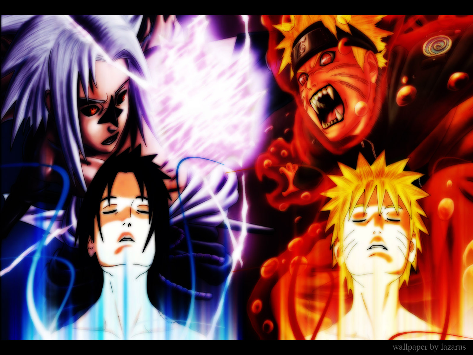 Baixar papel de parede para celular de Anime, Naruto, Naruto Uzumaki, Sasuke Uchiha gratuito.