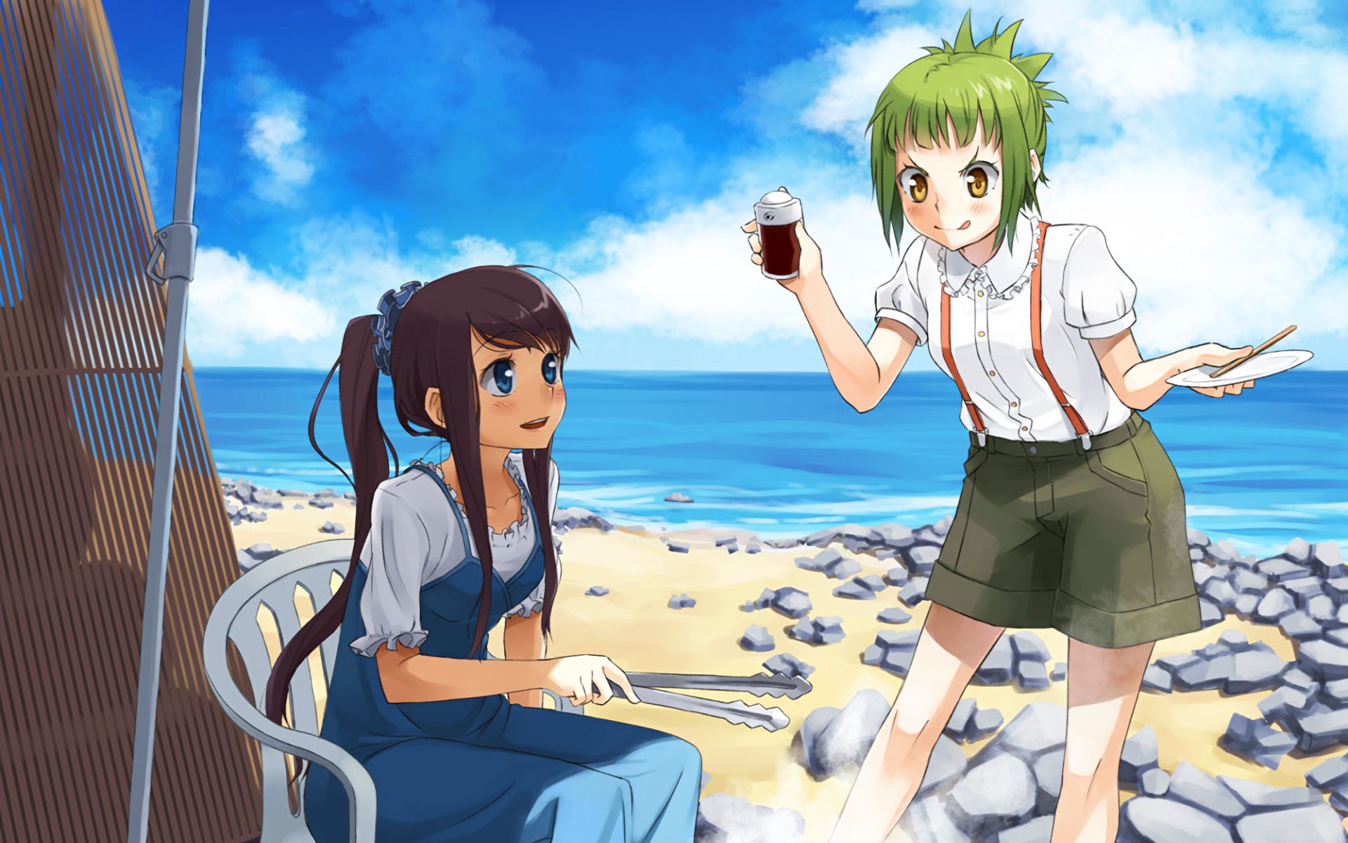 759127 Hintergrundbild herunterladen animes, amanchu!, futaba oki, hikari kohinata - Bildschirmschoner und Bilder kostenlos