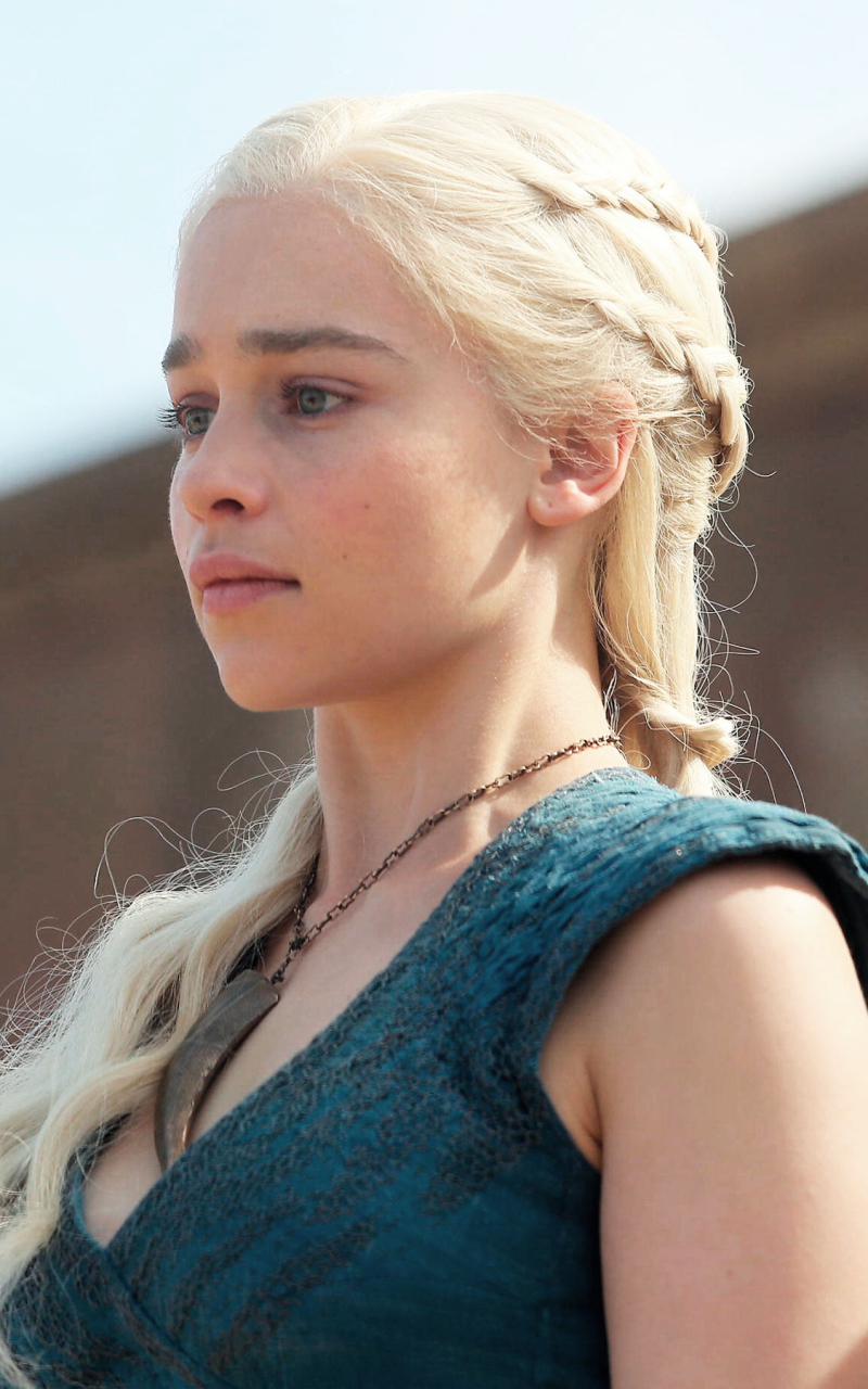 Download mobile wallpaper Game Of Thrones, Tv Show, Daenerys Targaryen, Emilia Clarke for free.