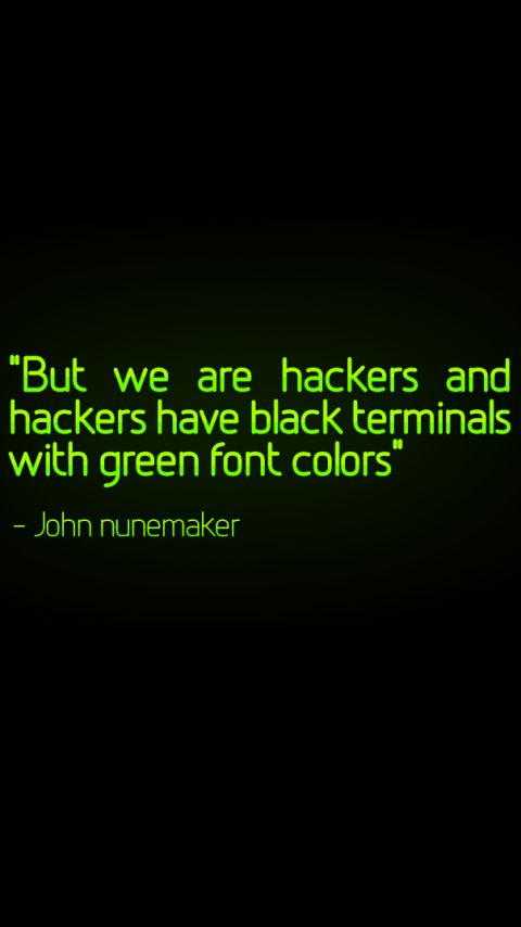 Baixar papel de parede para celular de Humor, Hacker, Computador, John Nunemaker, Terminais gratuito.