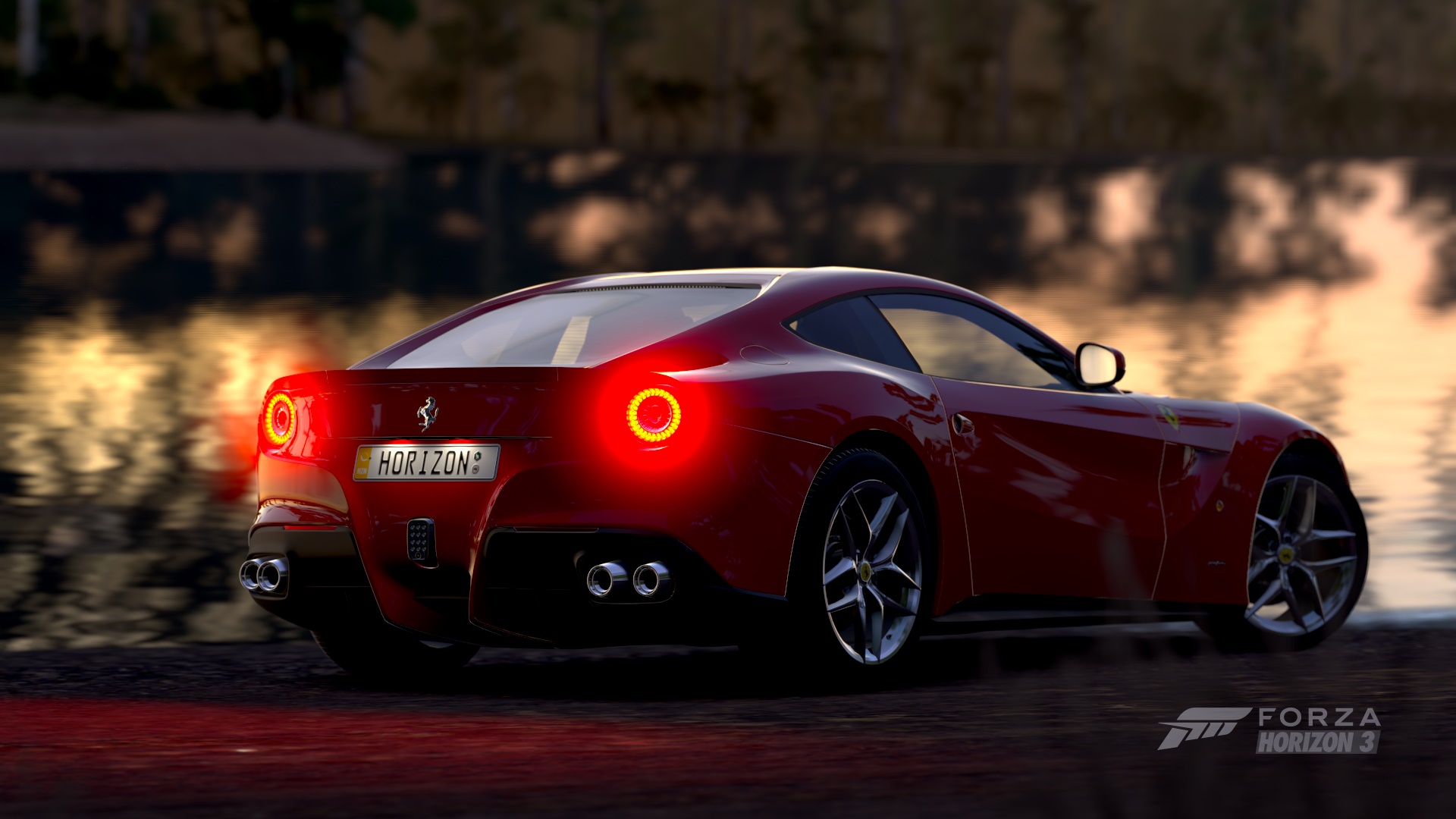 Download mobile wallpaper Ferrari, Ferrari F12Berlinetta, Video Game, Forza Horizon 3, Forza for free.