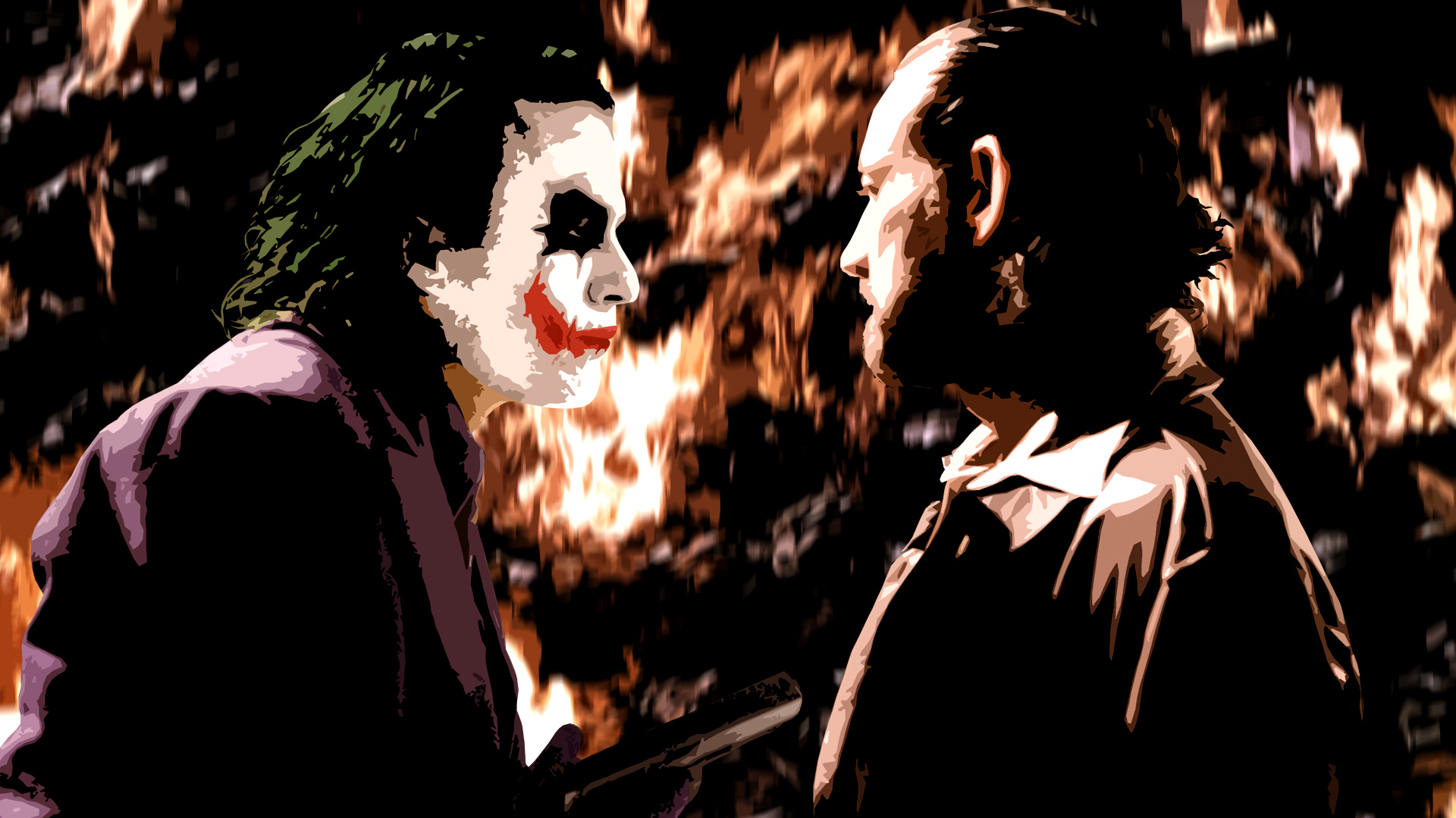 Free download wallpaper The Dark Knight, Batman, Movie, Joker on your PC desktop