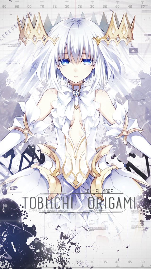 Handy-Wallpaper Animes, Datum A Live, Origami Tobiichi kostenlos herunterladen.