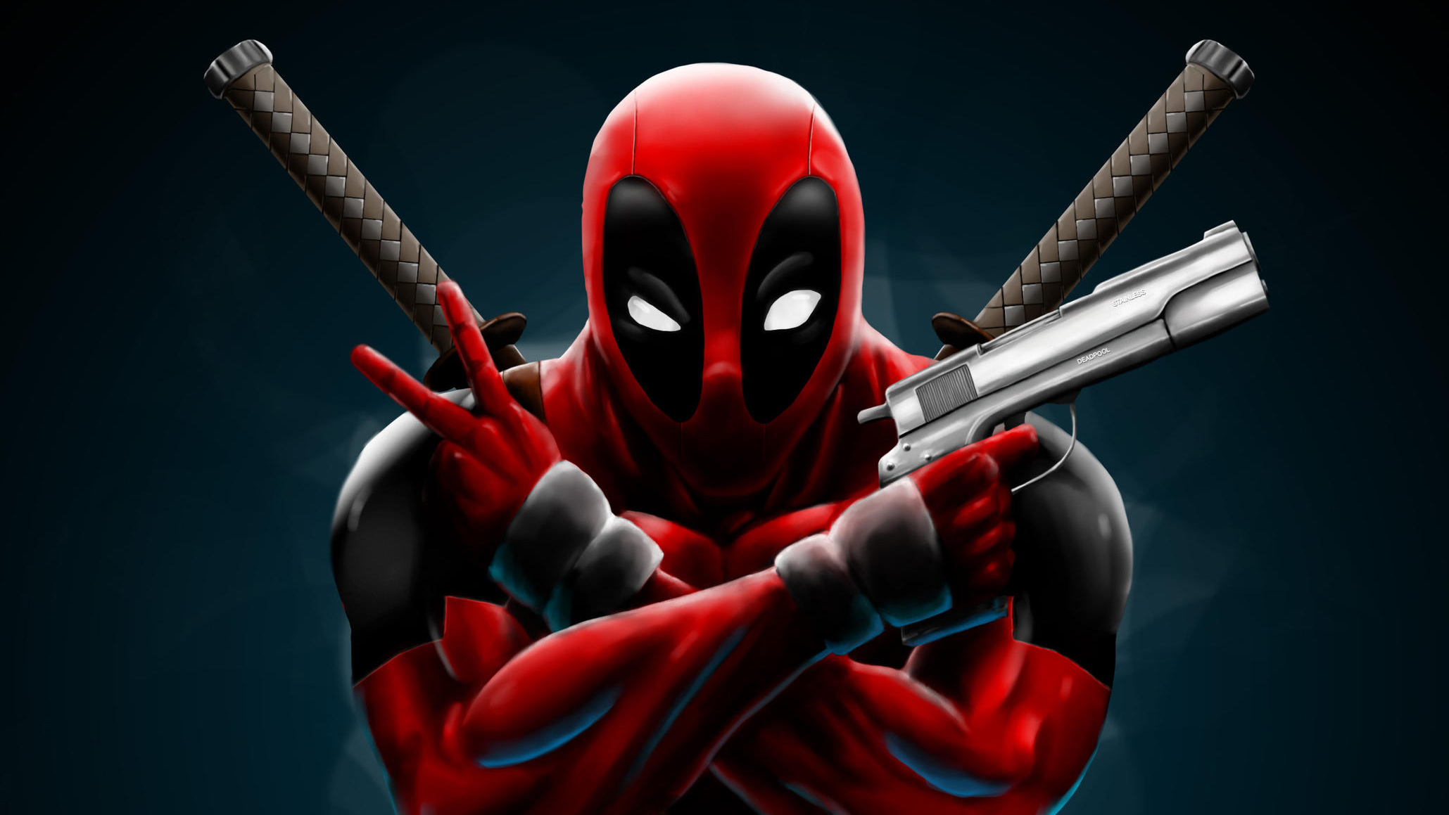 Handy-Wallpaper Deadpool, Comics kostenlos herunterladen.