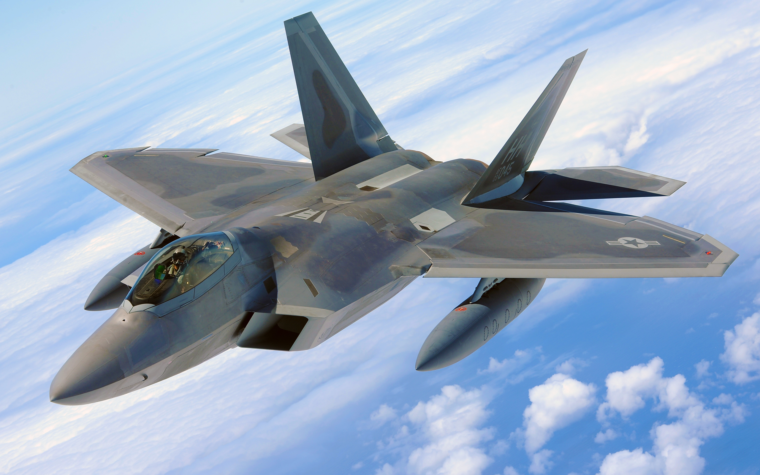 Download mobile wallpaper Military, Lockheed Martin F 22 Raptor for free.
