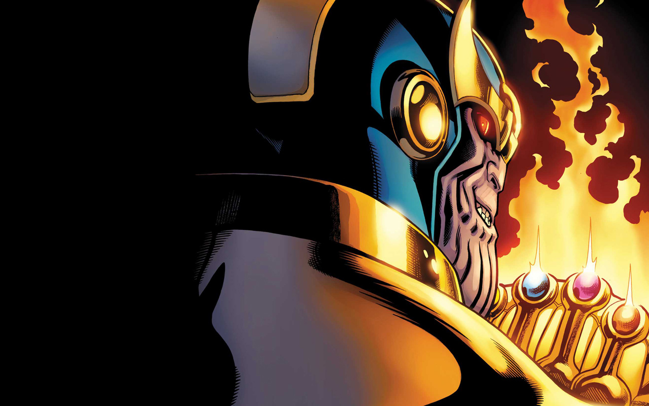 Handy-Wallpaper Comics, Thanos kostenlos herunterladen.