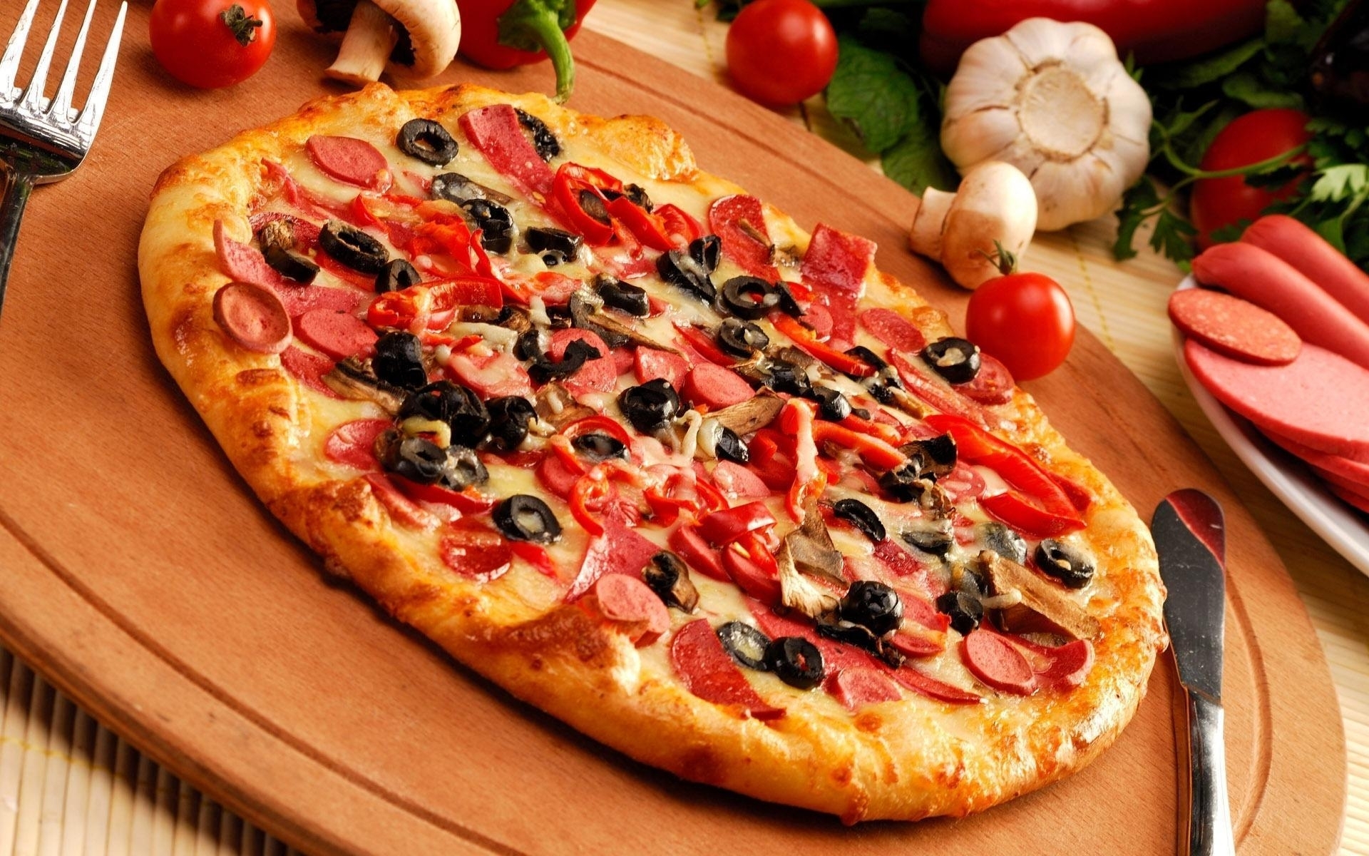 Download mobile wallpaper Food, Pizza for free.