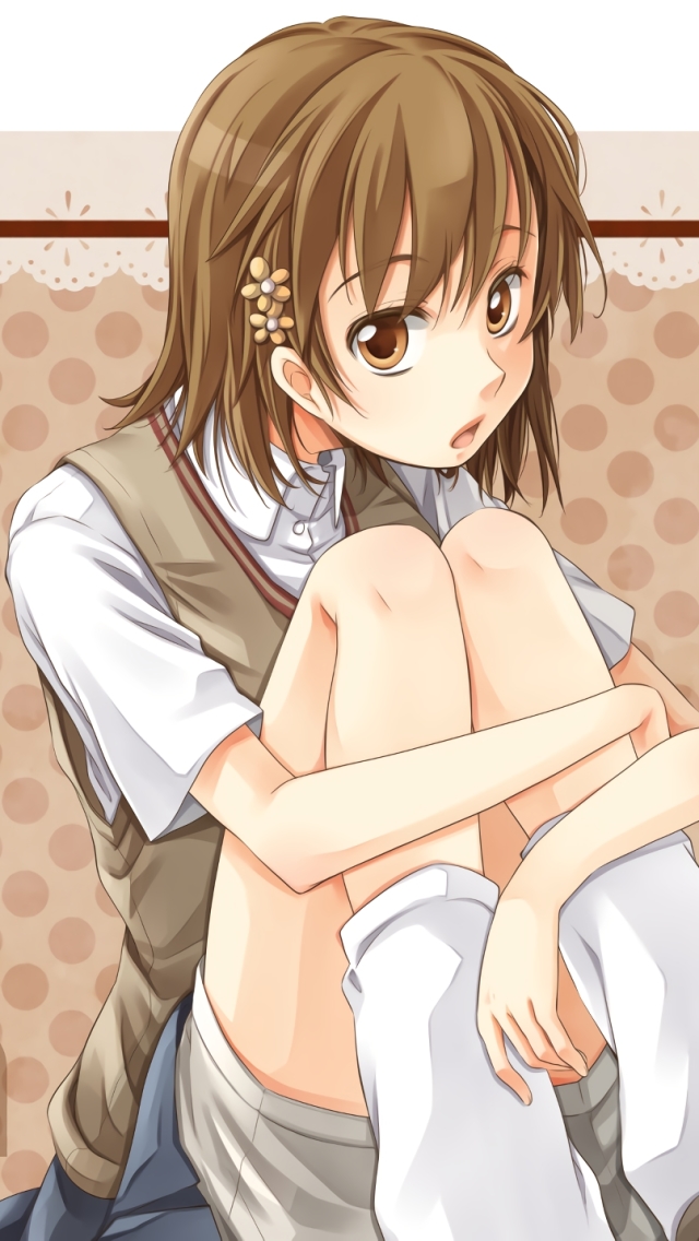 Handy-Wallpaper Animes, Mikoto Misaka, To Aru Kagaku No Rêrugan, A Certain Magical Index kostenlos herunterladen.