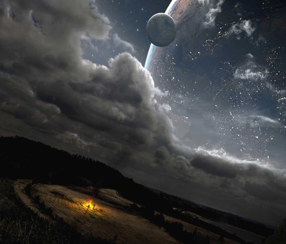 Download mobile wallpaper Landscape, Sci Fi for free.