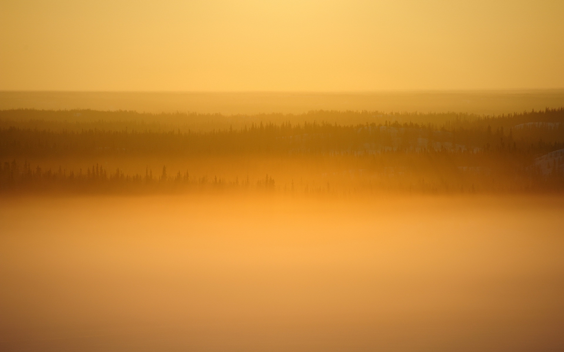 Handy-Wallpaper Landschaft, Natur, Horizont, Nebel, Erde/natur kostenlos herunterladen.