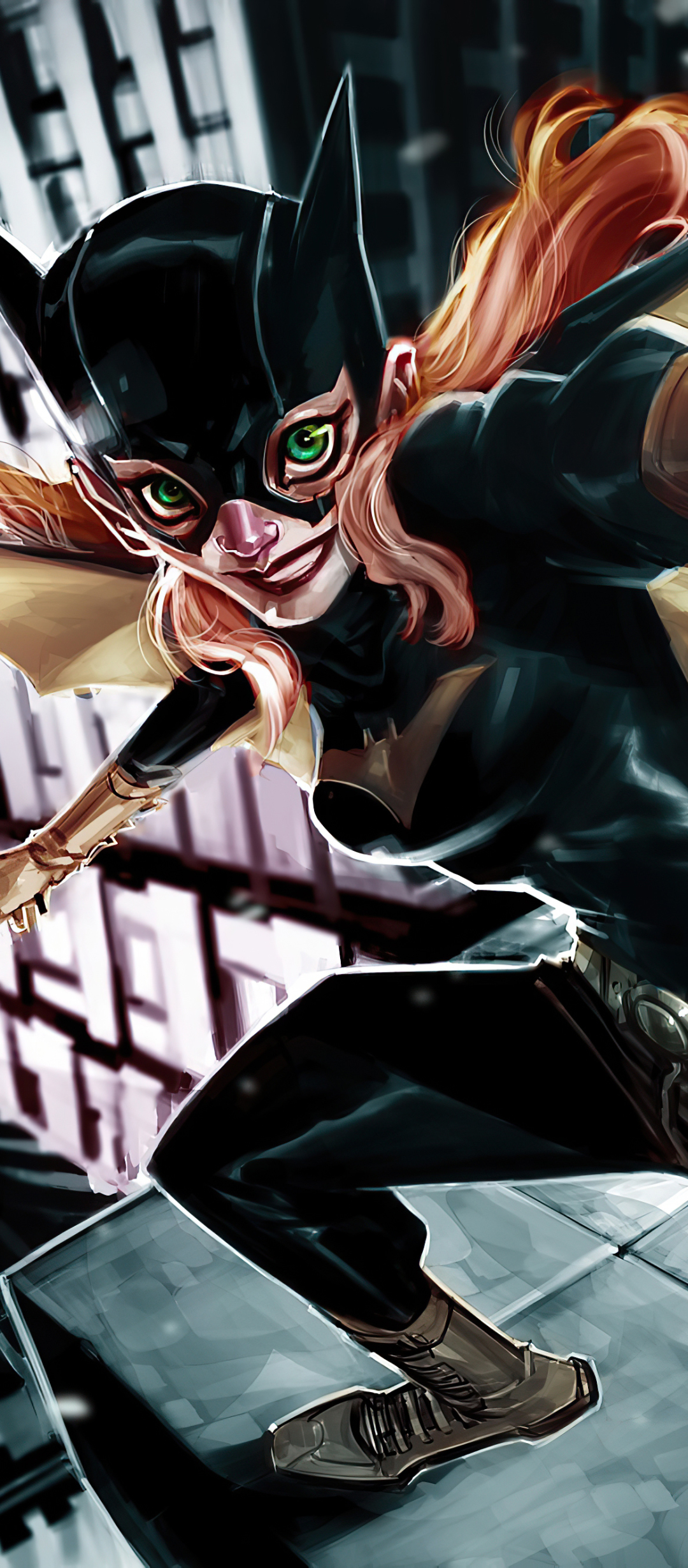 Handy-Wallpaper Batman, Comics, Dc Comics, Batgirl kostenlos herunterladen.