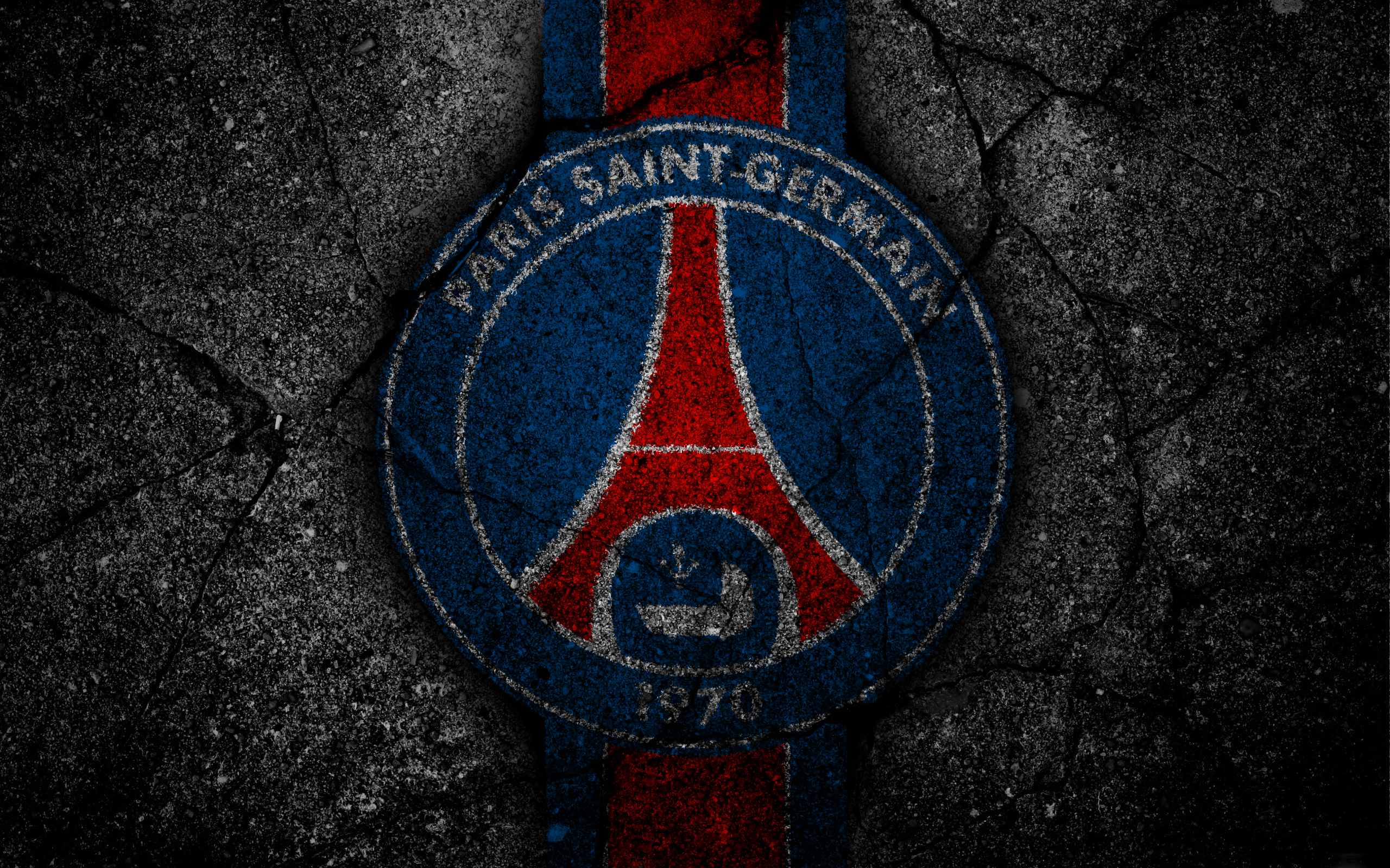Handy-Wallpaper Sport, Fußball, Logo, Paris Saint Germain kostenlos herunterladen.