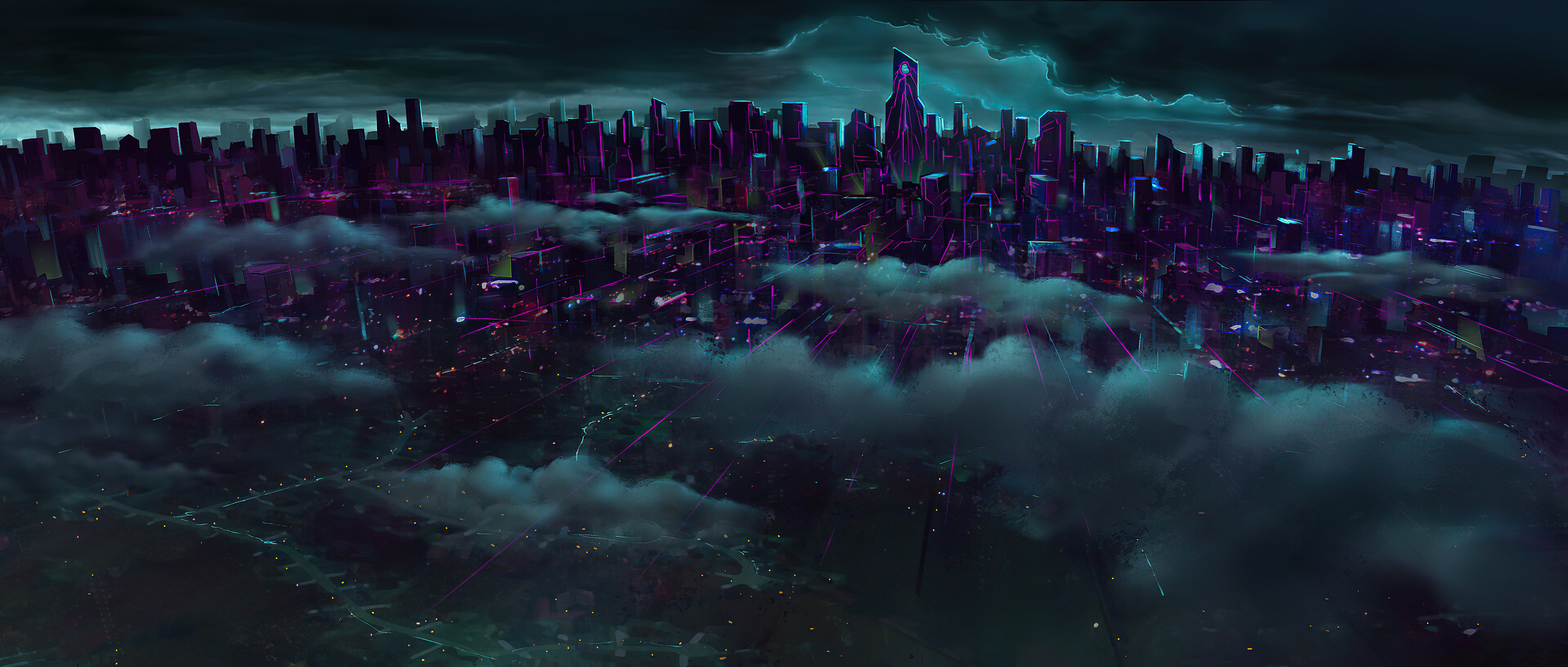 Free download wallpaper City, Cityscape, Sci Fi, Futuristic on your PC desktop