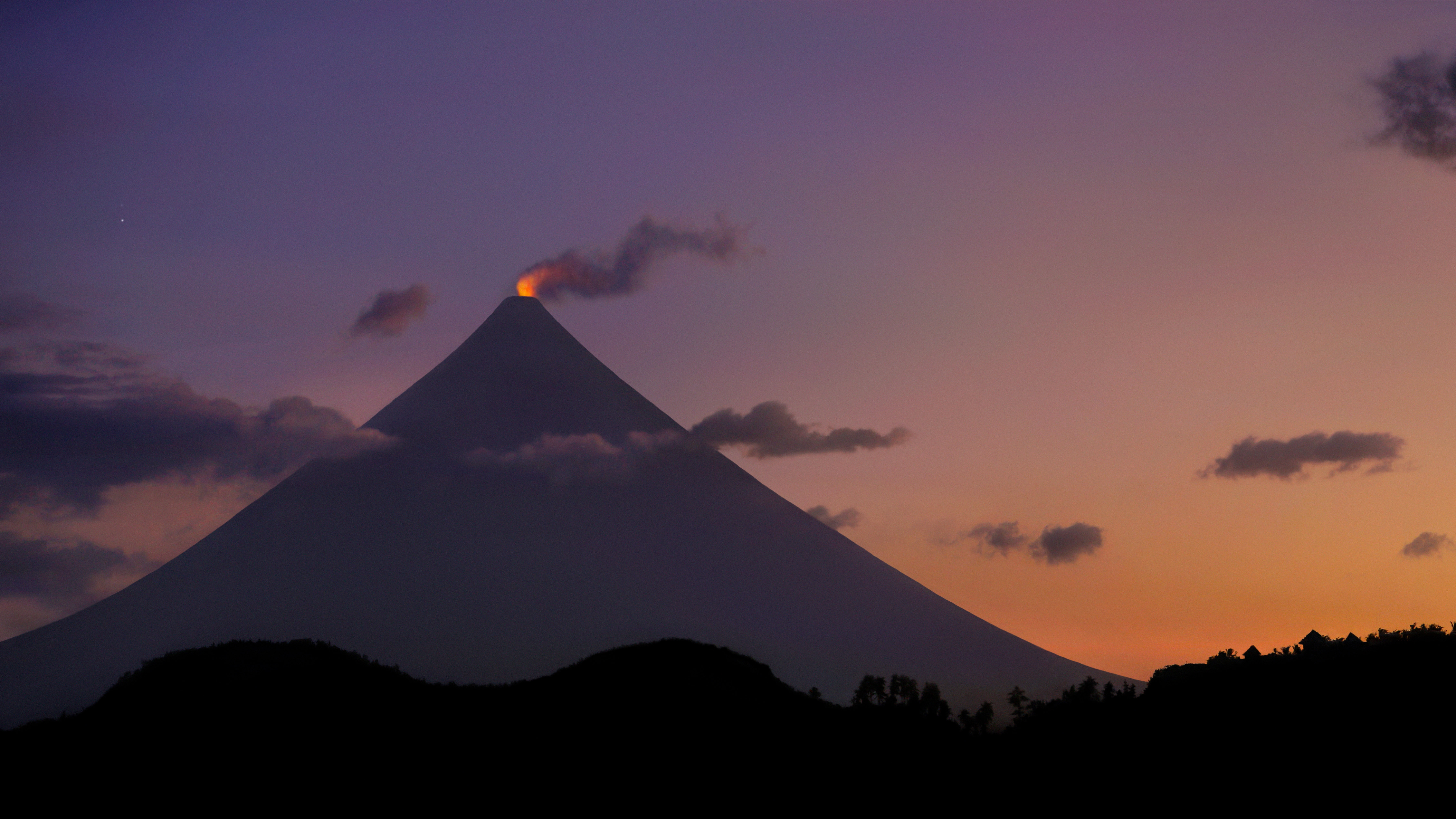 Free download wallpaper Mountain, Earth, Volcano, Volcanoes on your PC desktop