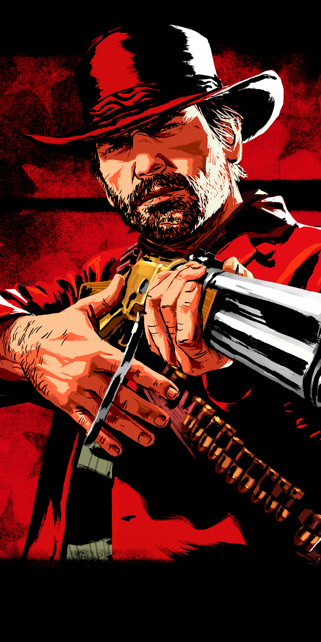 Handy-Wallpaper Computerspiele, Red Dead Redemption 2, Artur Morgan, Roter Tot kostenlos herunterladen.