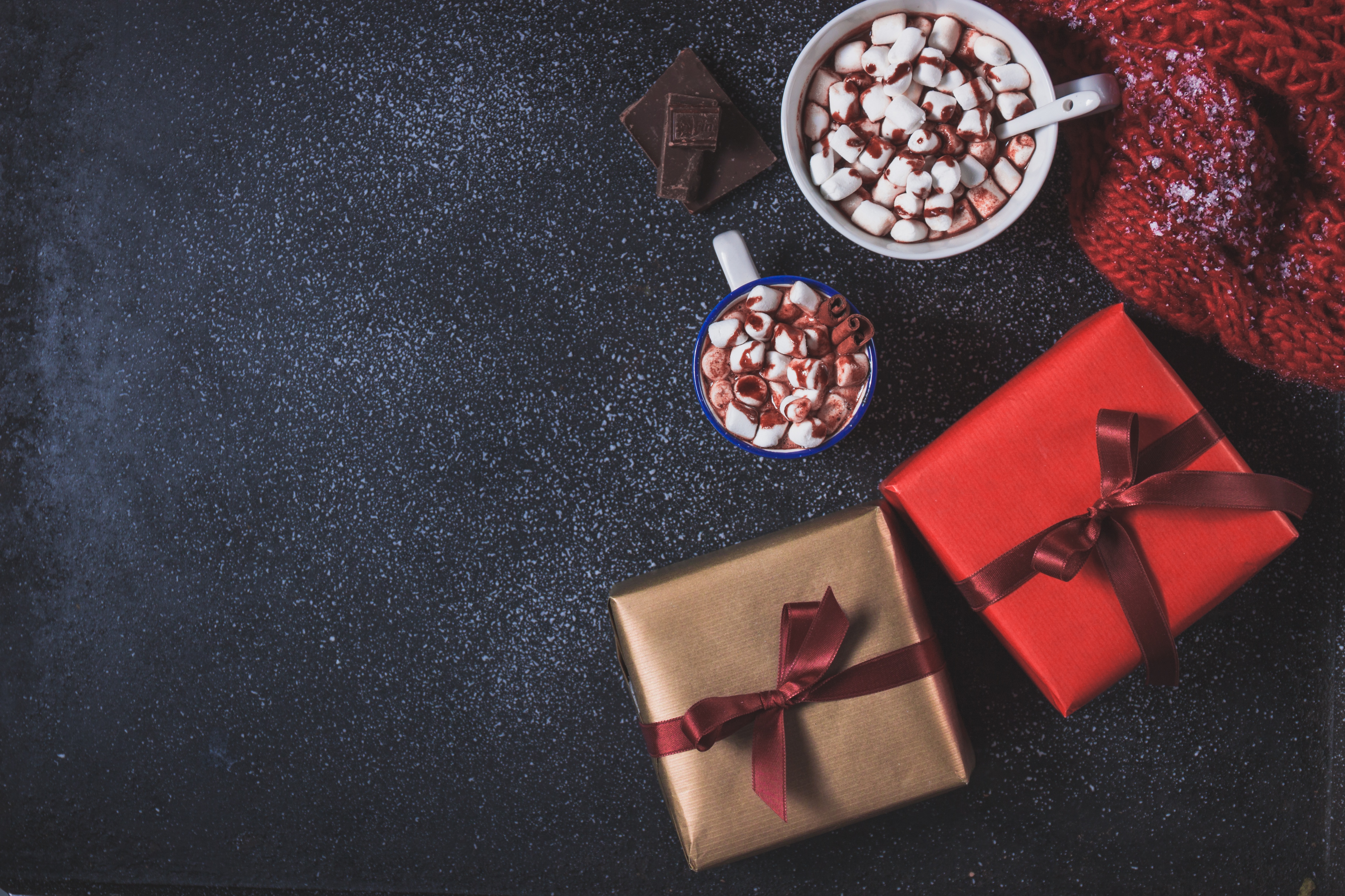 Téléchargez des papiers peints mobile Nourriture, Cadeau, Guimauve, Chocolat Chaud, Tasse gratuitement.