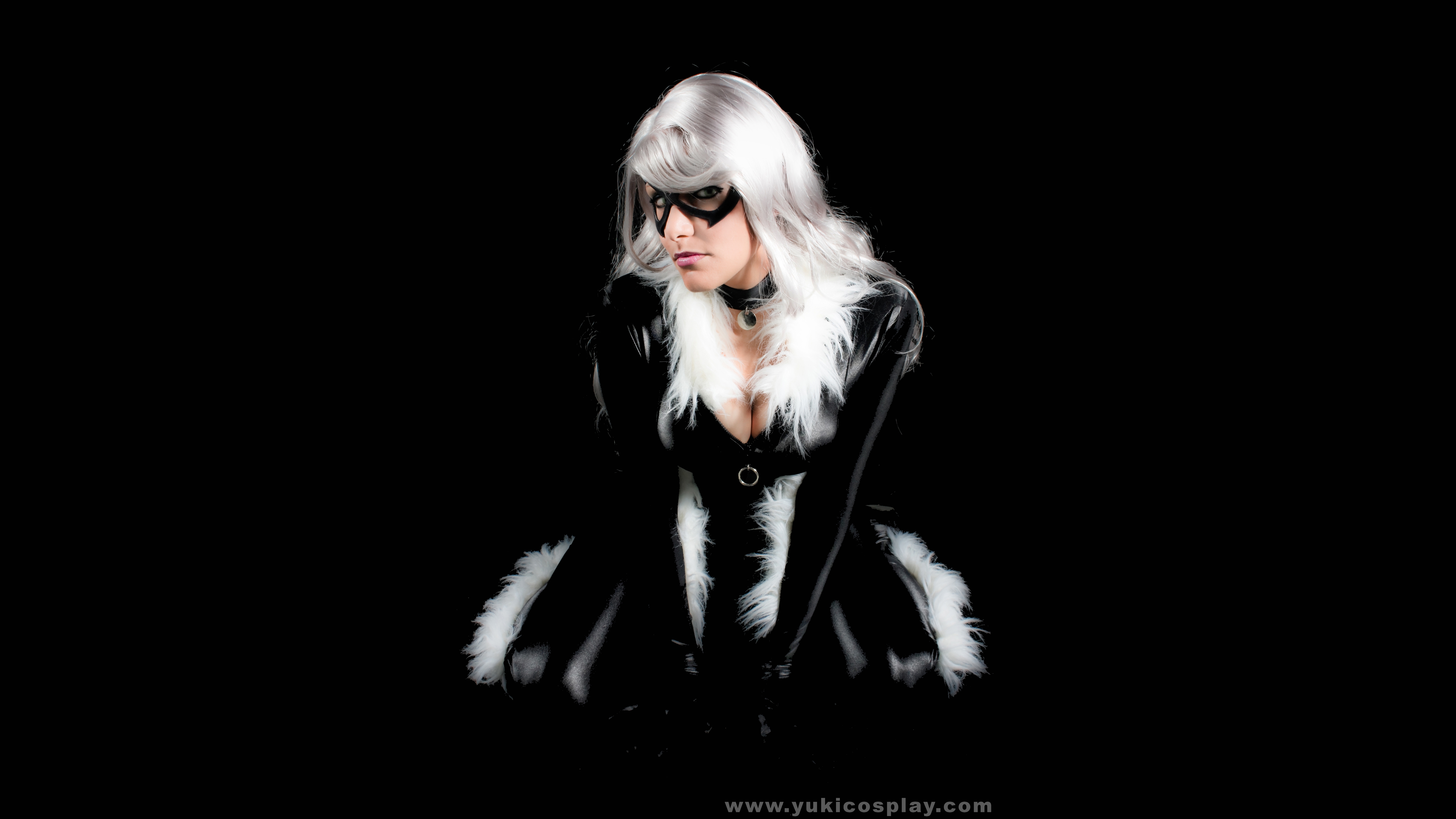 619525 descargar fondo de pantalla mujeres, cosplay, gato negro (marvel comics): protectores de pantalla e imágenes gratis