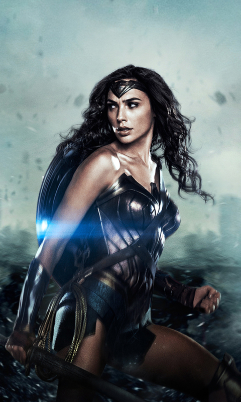 Handy-Wallpaper Batman, Filme, Übermensch, Wonderwoman, Gal Gadot, Batman V Superman: Dawn Of Justice, Wunderfrau kostenlos herunterladen.