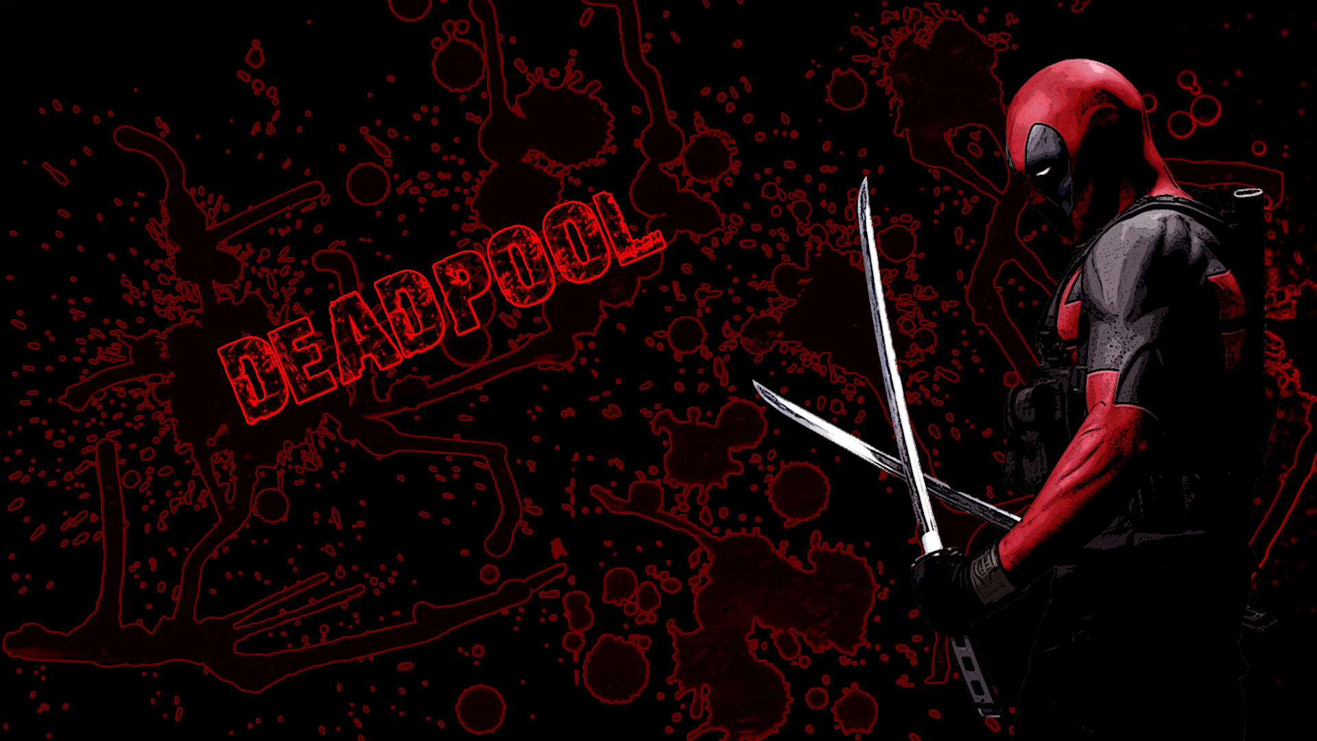 Free download wallpaper Deadpool, Sword, Comics, Merc With A Mouth on your PC desktop