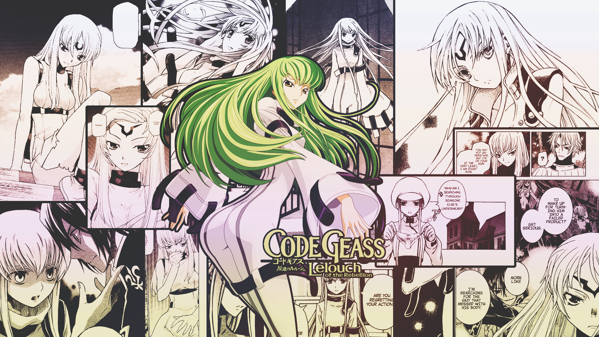 Free download wallpaper Anime, Code Geass, C C (Code Geass) on your PC desktop