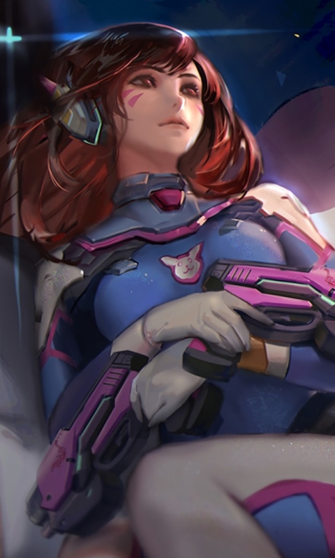 Download mobile wallpaper Overwatch, Video Game, D Va (Overwatch) for free.