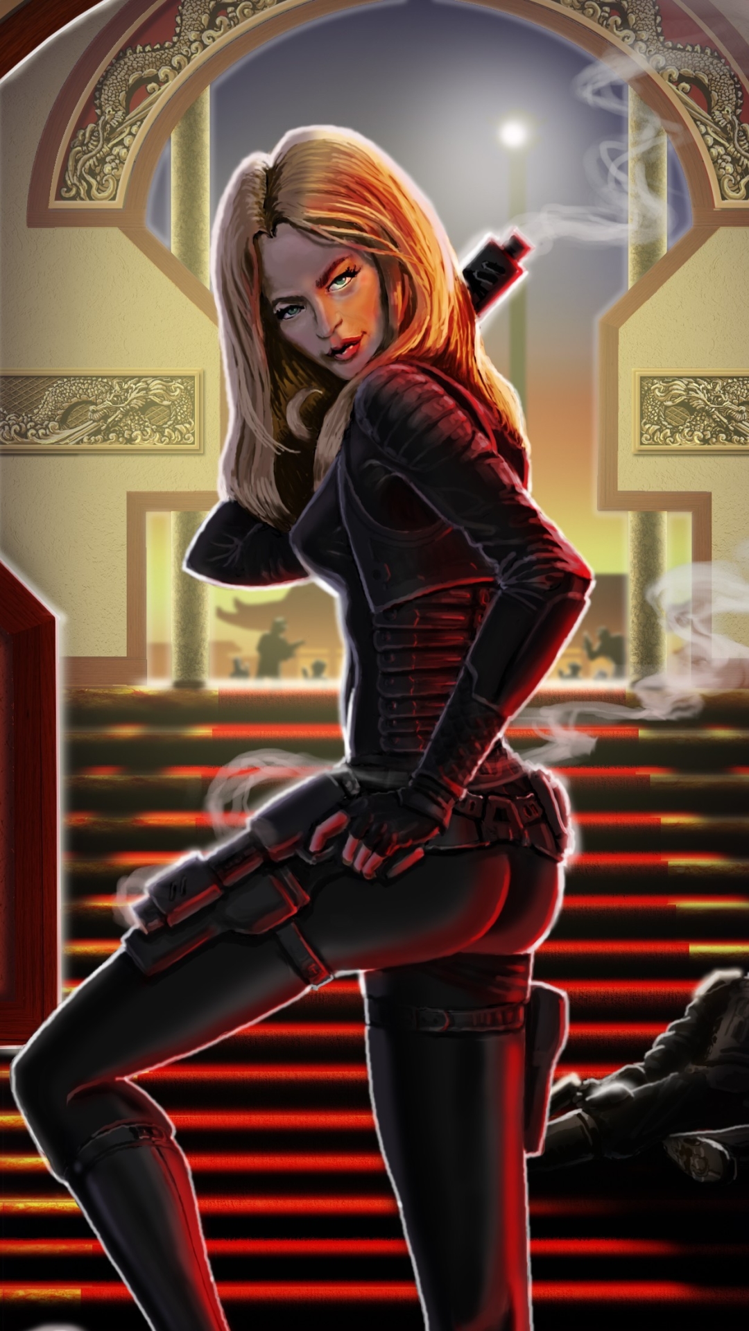 Download mobile wallpaper Sci Fi, Blonde, Women Warrior, Woman Warrior for free.