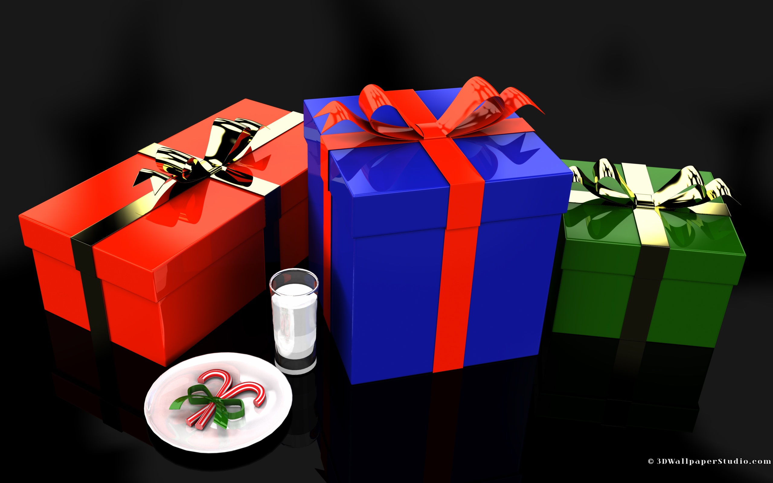 PCデスクトップにクリスマス, 贈り物, ホリデー, キャンディー・ケーン画像を無料でダウンロード