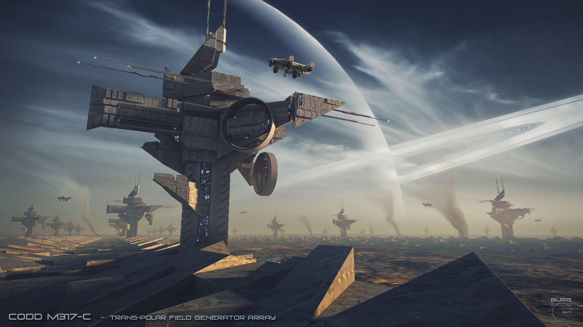 Laden Sie das Science Fiction, Landschaft-Bild kostenlos auf Ihren PC-Desktop herunter