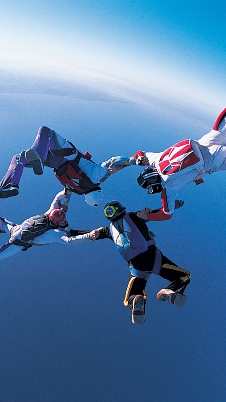 Download mobile wallpaper Sports, Skydiving for free.