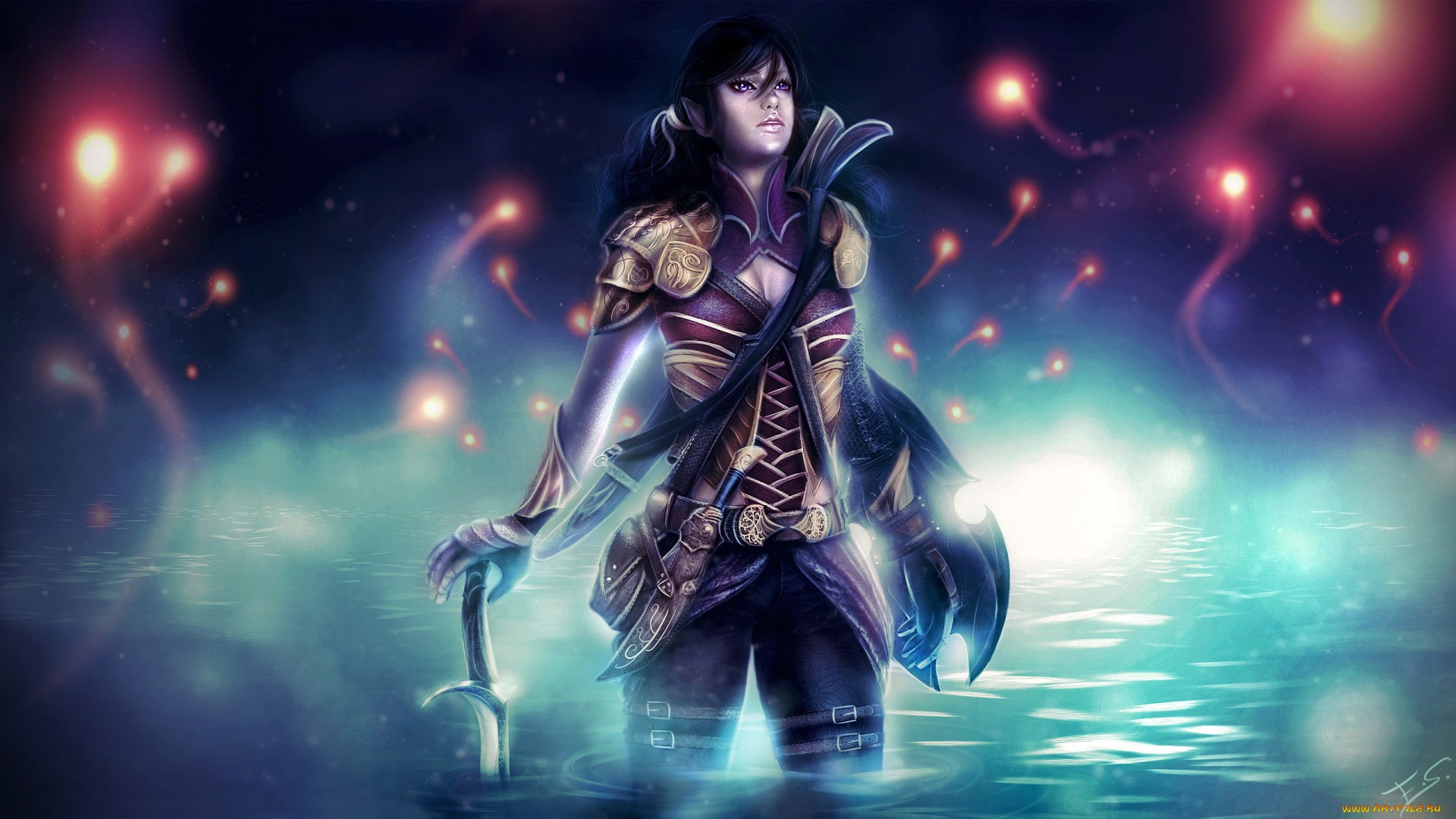 Free download wallpaper Fantasy, Women Warrior on your PC desktop