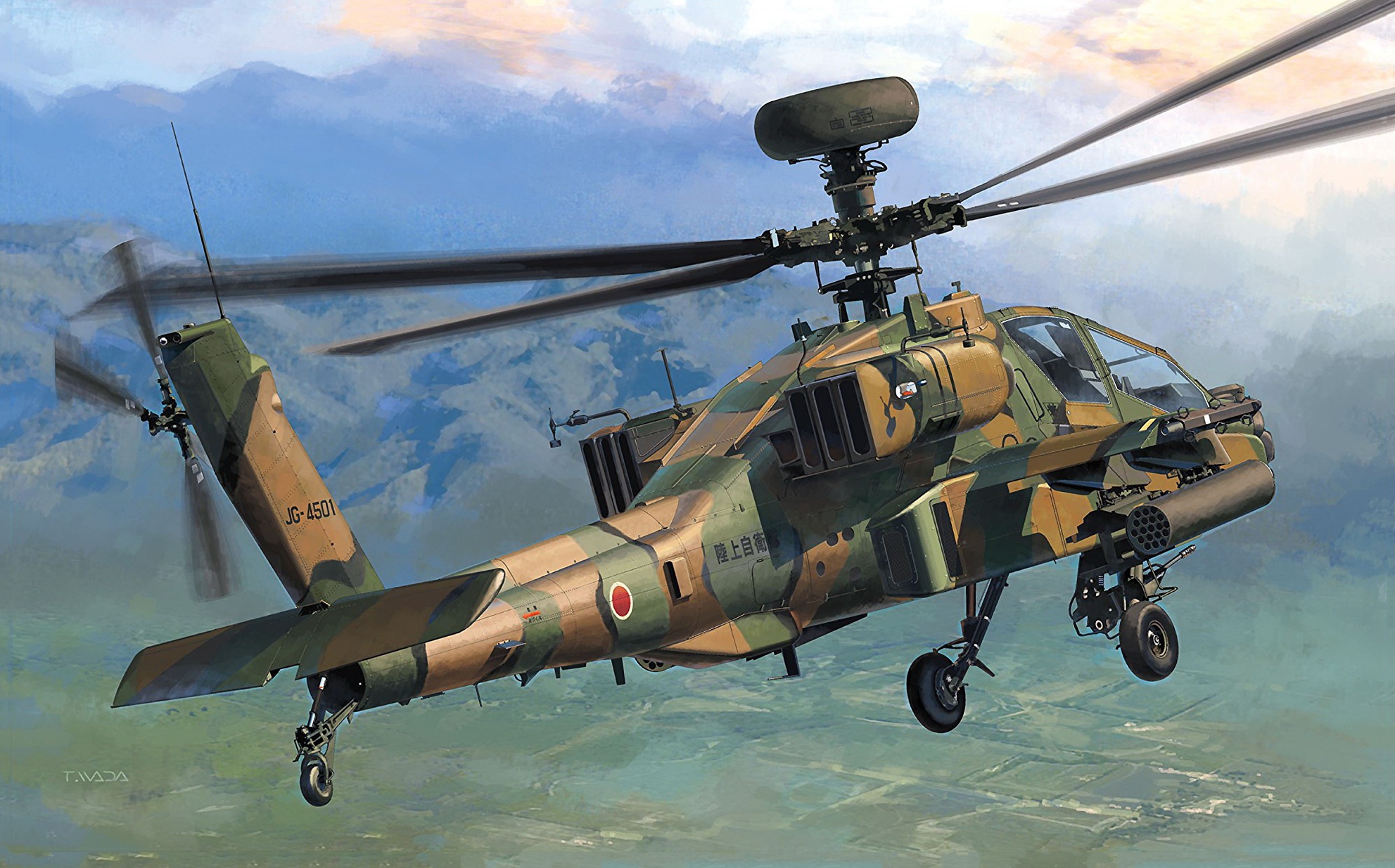 Baixar papel de parede para celular de Helicóptero, Militar, Aeronaves, Boeing Ah 64 Apache, Helicóptero De Ataque gratuito.