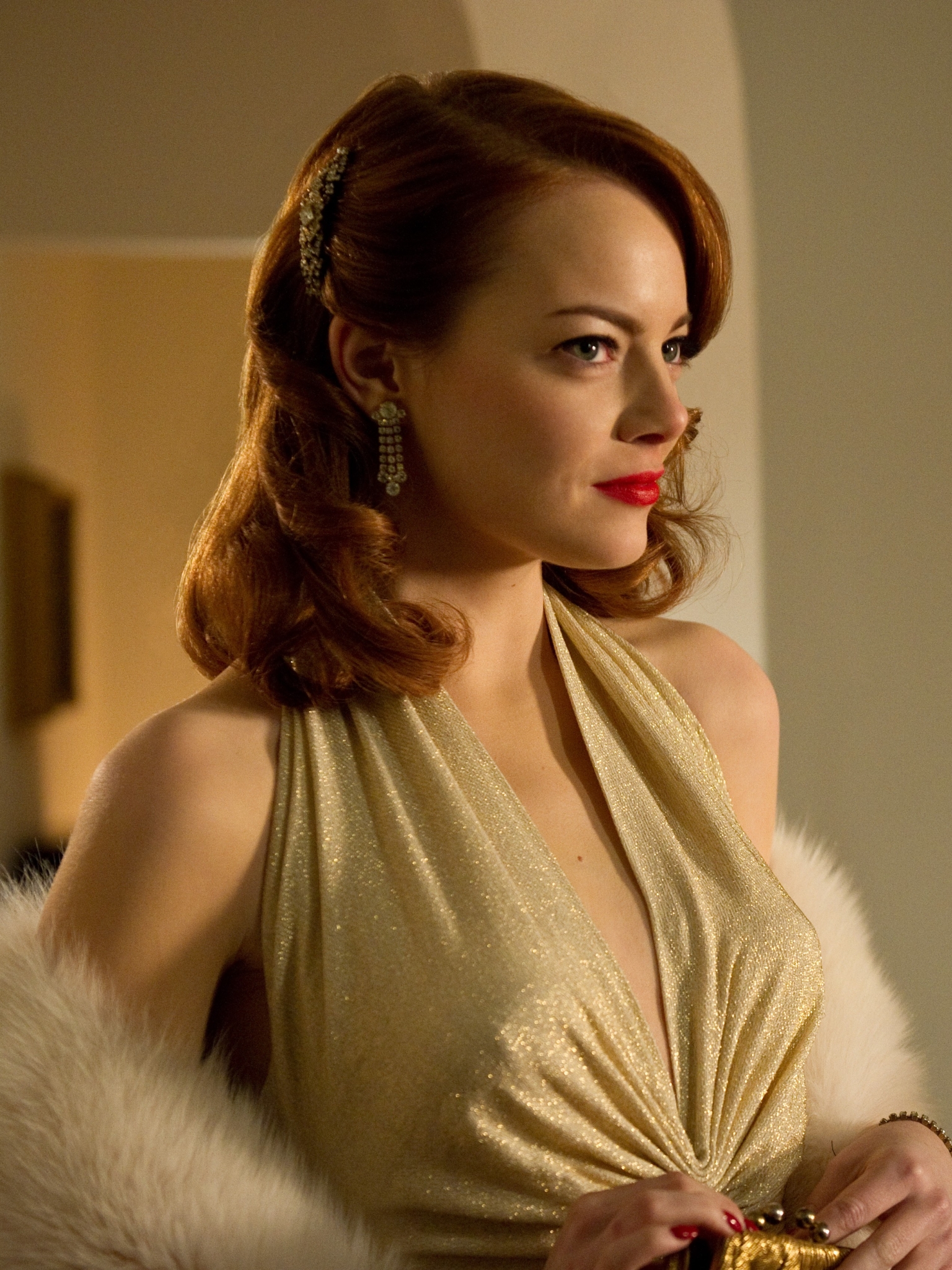 Download mobile wallpaper Emma Stone, Movie, Gangster Squad for free.