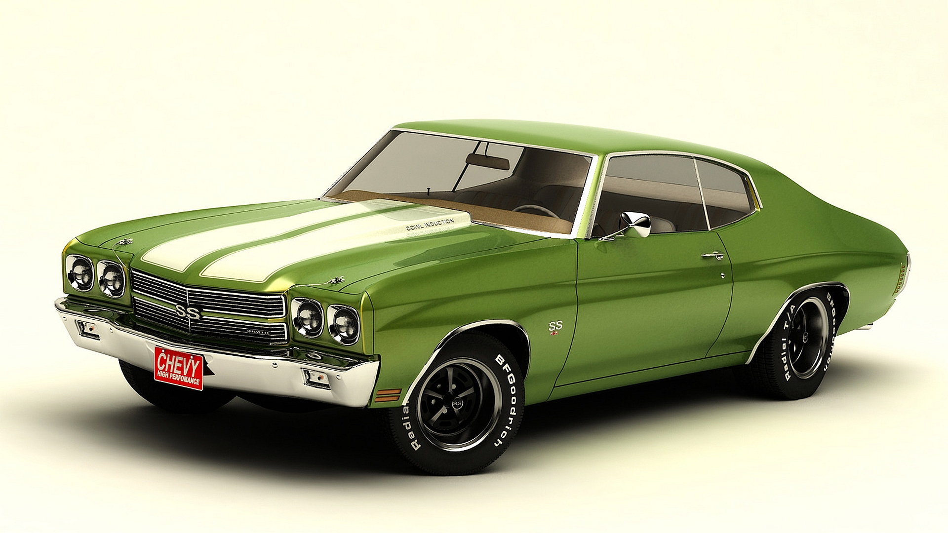 Download mobile wallpaper Chevrolet Chevelle Ss, Chevrolet, Vehicles for free.