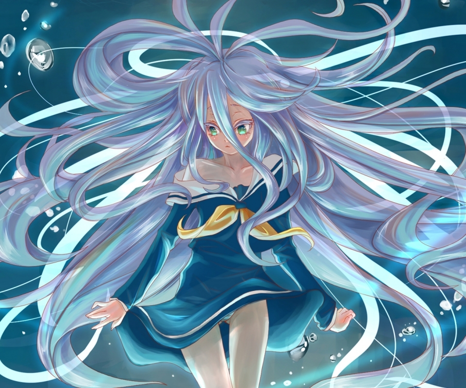 Baixar papel de parede para celular de Anime, Shiro (Sem Jogo Sem Vida), No Game No Life gratuito.