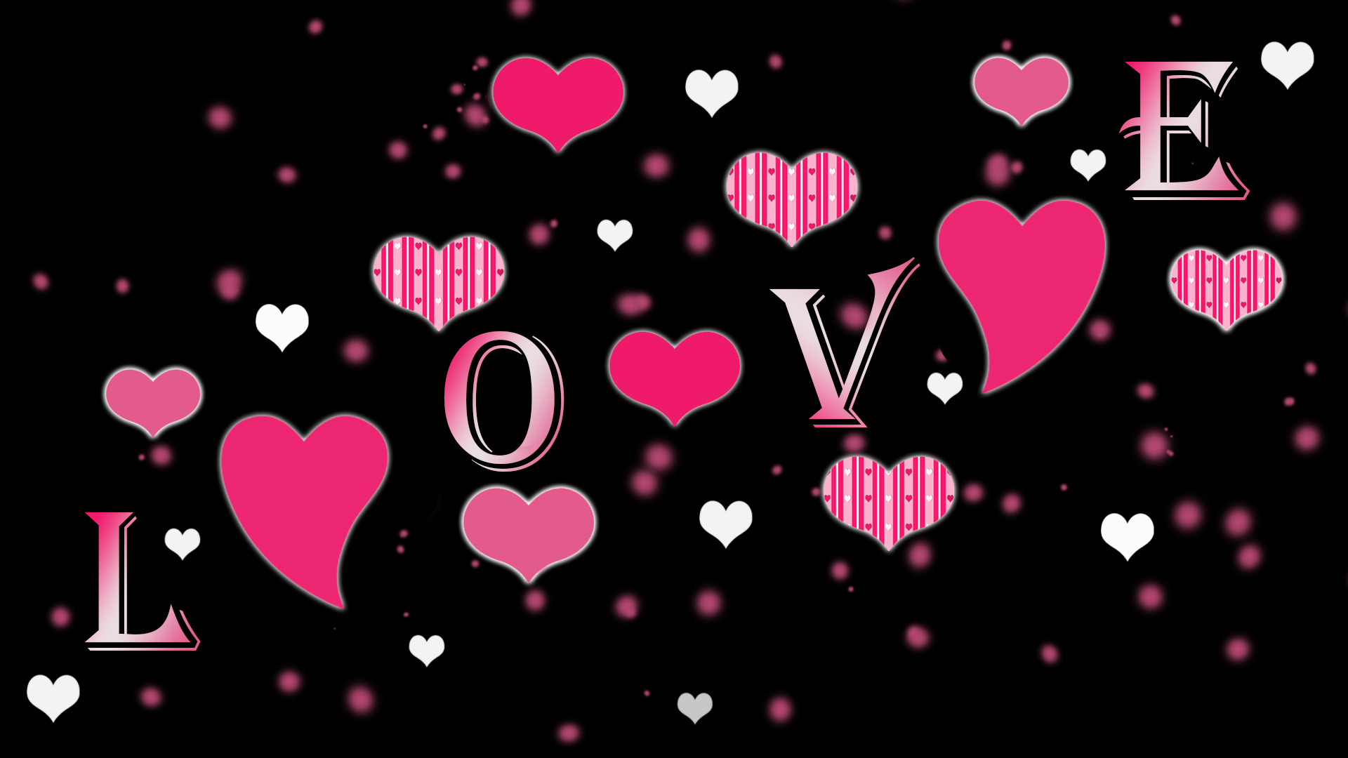 PCデスクトップにピンク, 愛する, バレンタイン・デー, 心臓, ホリデー画像を無料でダウンロード
