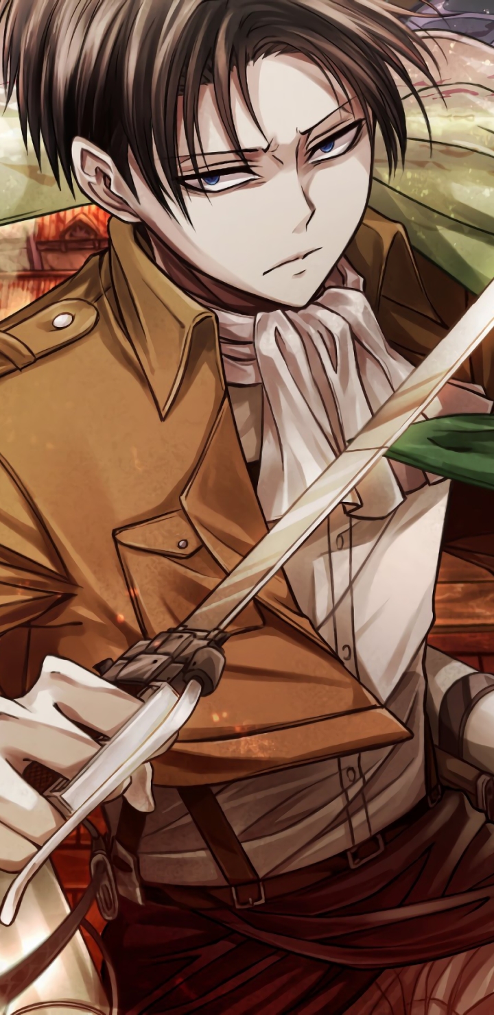 Handy-Wallpaper Animes, Attack On Titan, Levi Ackermann kostenlos herunterladen.