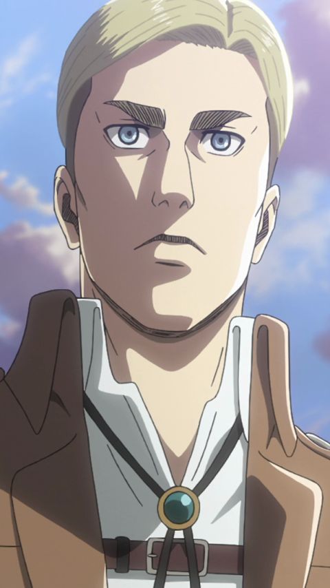 Download mobile wallpaper Anime, Attack On Titan, Erwin Smith for free.