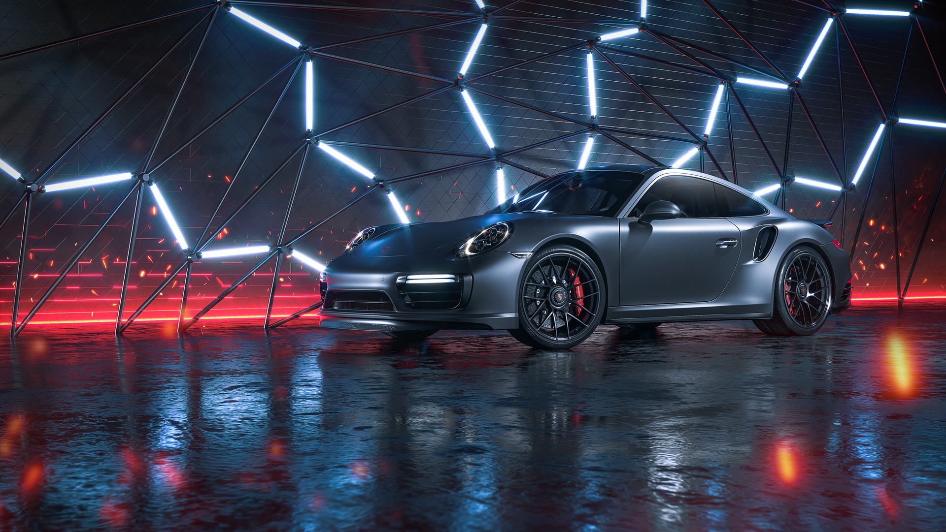 Baixe gratuitamente a imagem Porsche, Carro, Porsche 911, Veículos, Carro Prateado, Porsche 911 Turbo na área de trabalho do seu PC