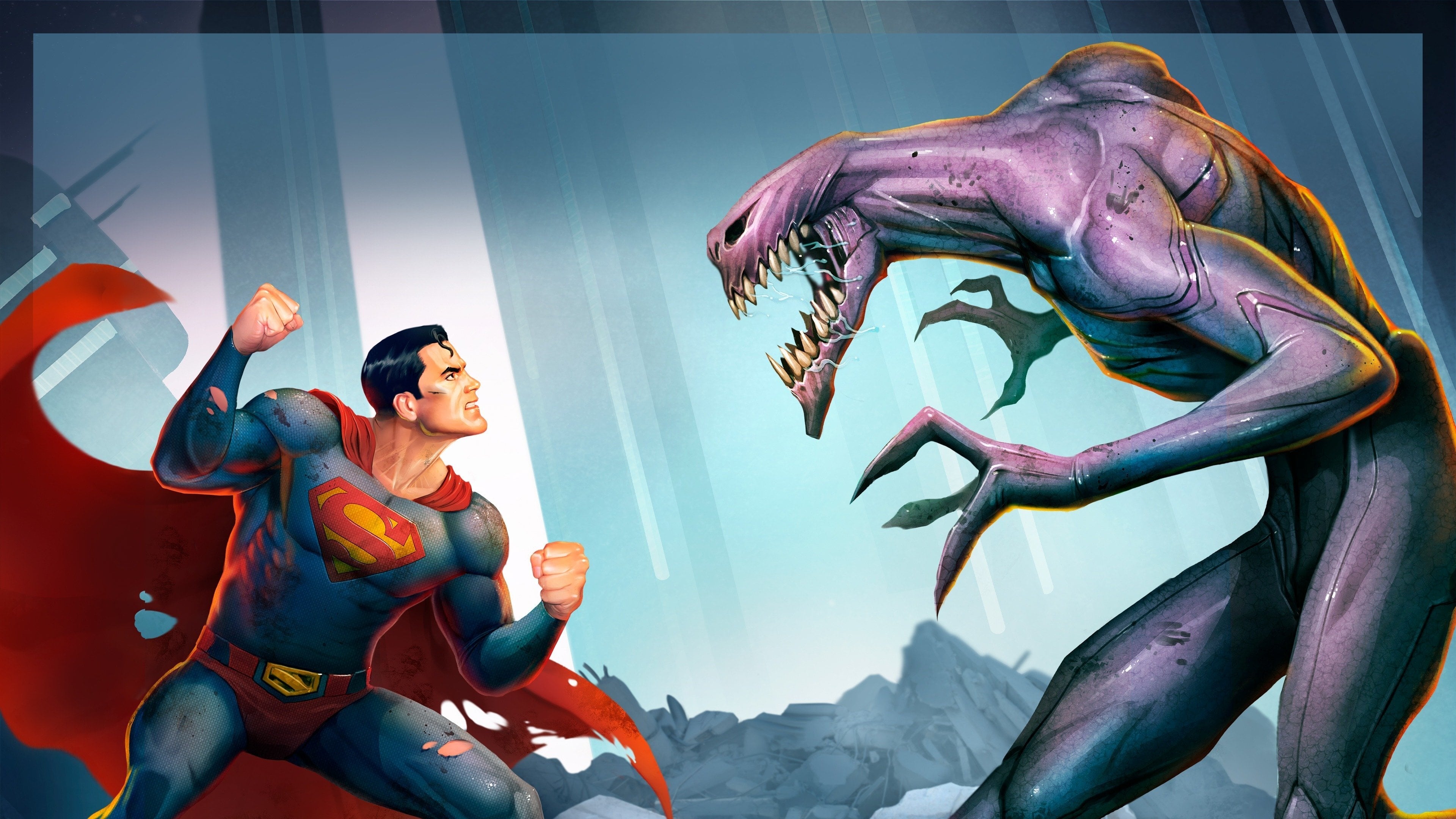Laden Sie Superman: Man Of Tomorrow HD-Desktop-Hintergründe herunter