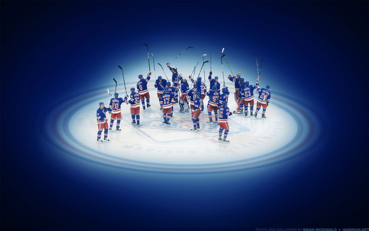 Laden Sie New York Rangers HD-Desktop-Hintergründe herunter