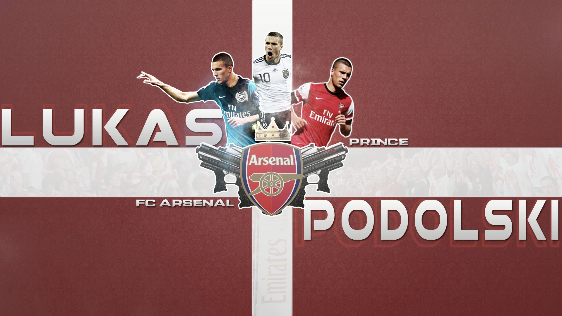 Handy-Wallpaper Sport, Fußball, Deutsch, Arsenal Fc, Lukas Podolski kostenlos herunterladen.