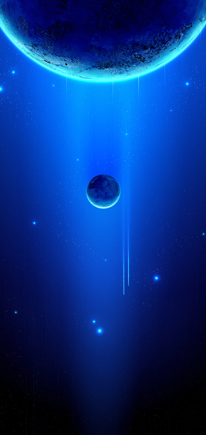 Download mobile wallpaper Stars, Space, Planet, Artistic for free.