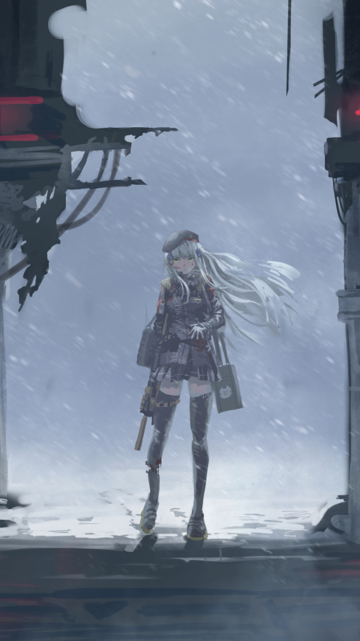 Descarga gratuita de fondo de pantalla para móvil de Videojuego, Girls' Frontline, M16A1 (Chicas De Primera Línea), Hk416 (Chicas De Primera Línea).