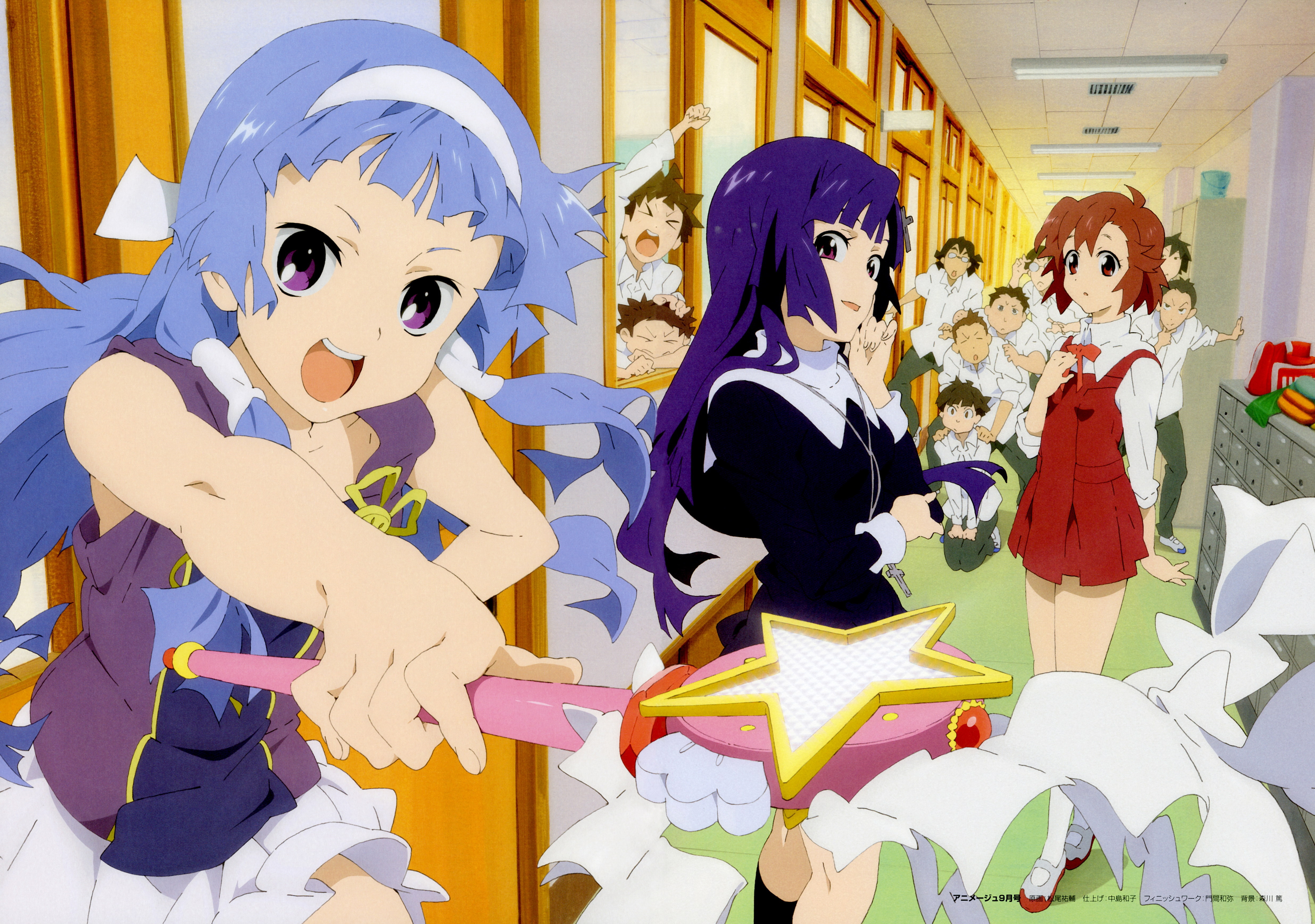 kannagi: crazy shrine maidens, anime